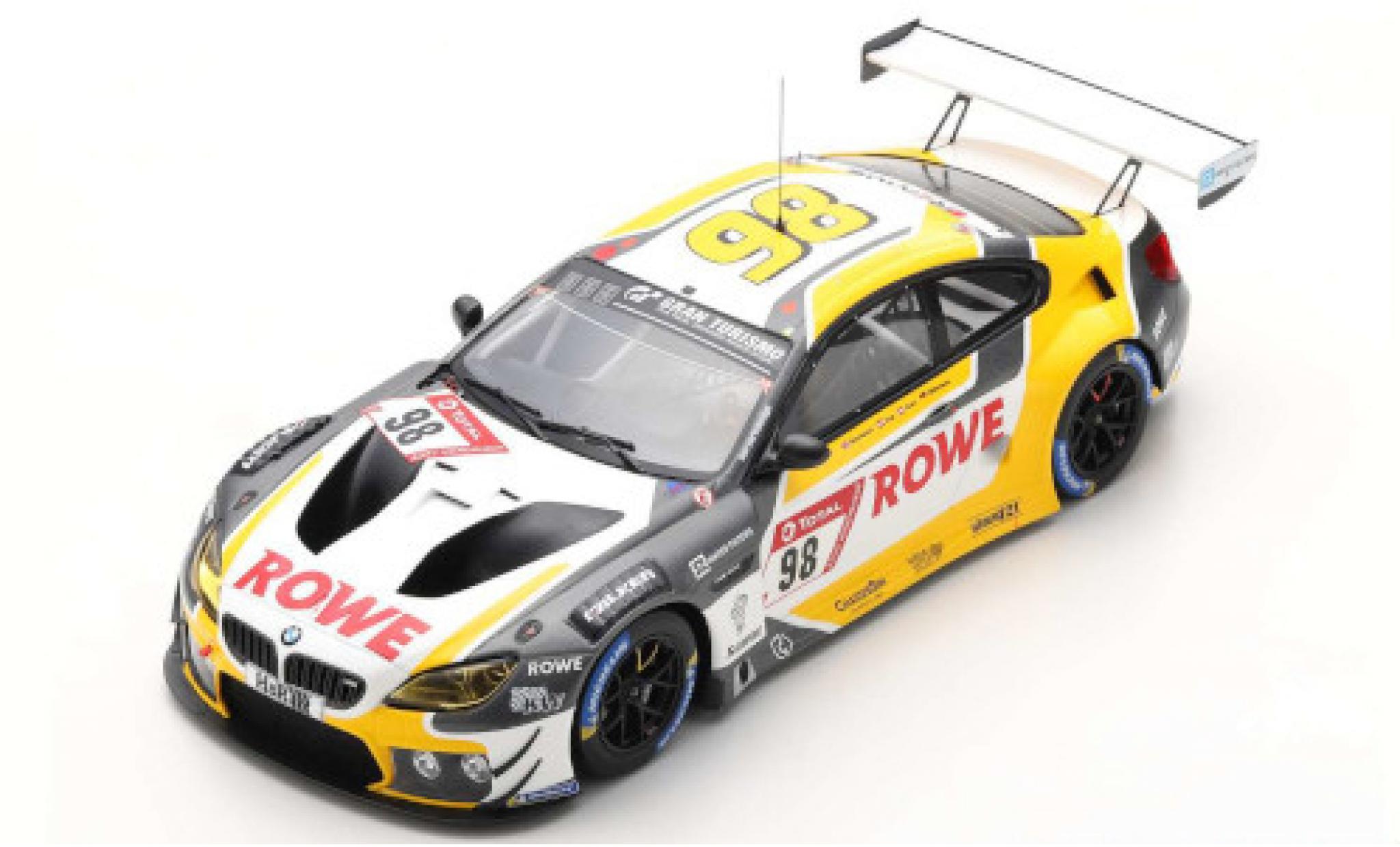 Bmw M6 1/18 Spark GT3 No.98 Rowe Racing 24h Nürburgring 2020 M.Wittmann/S.Blomqvist/P.Eng modellino in miniatura