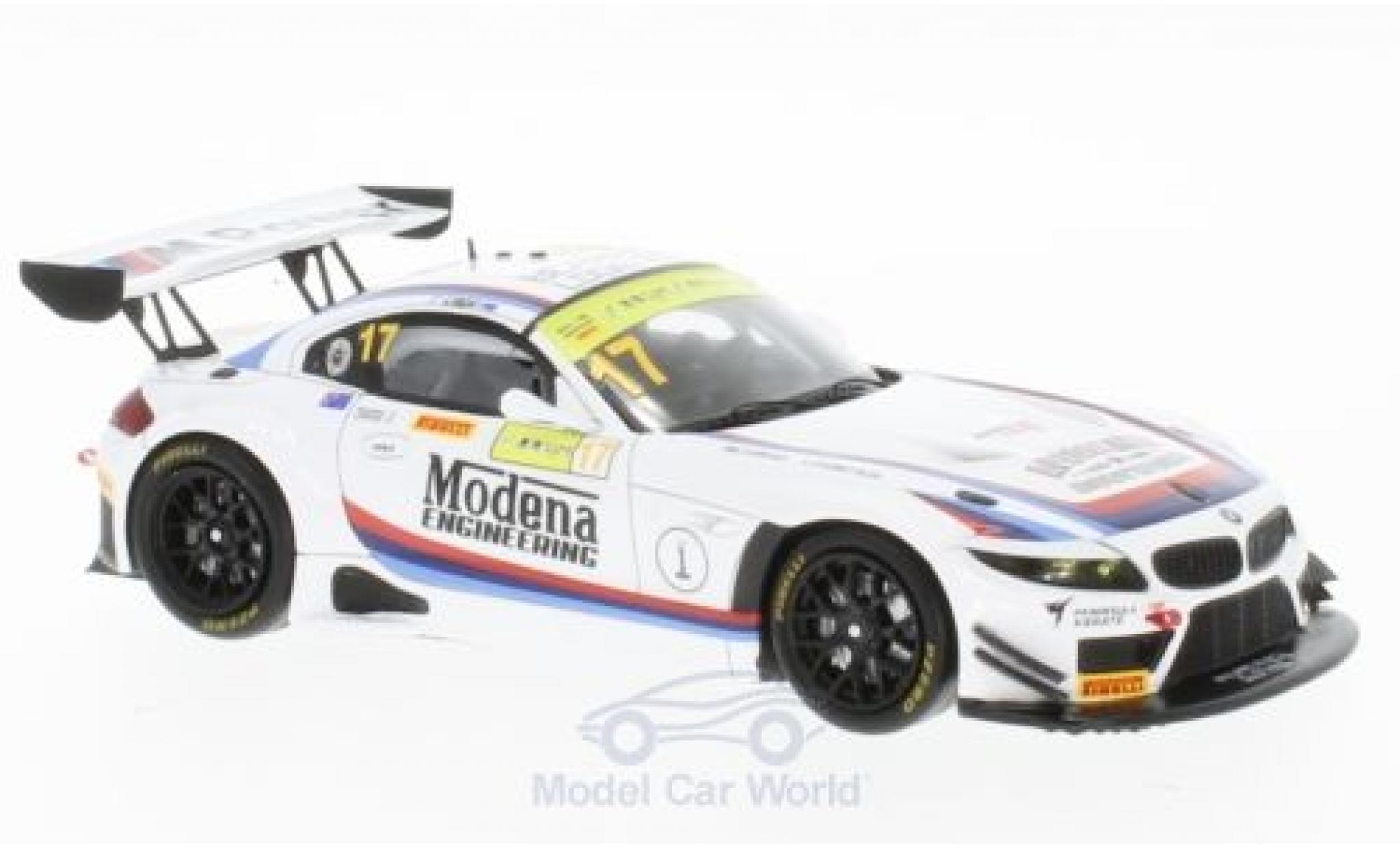 Bmw Z4 1/43 Spark GT3 No.17 Modena Engineering Macau GT Cup 2016 R.Capo modellino in miniatura