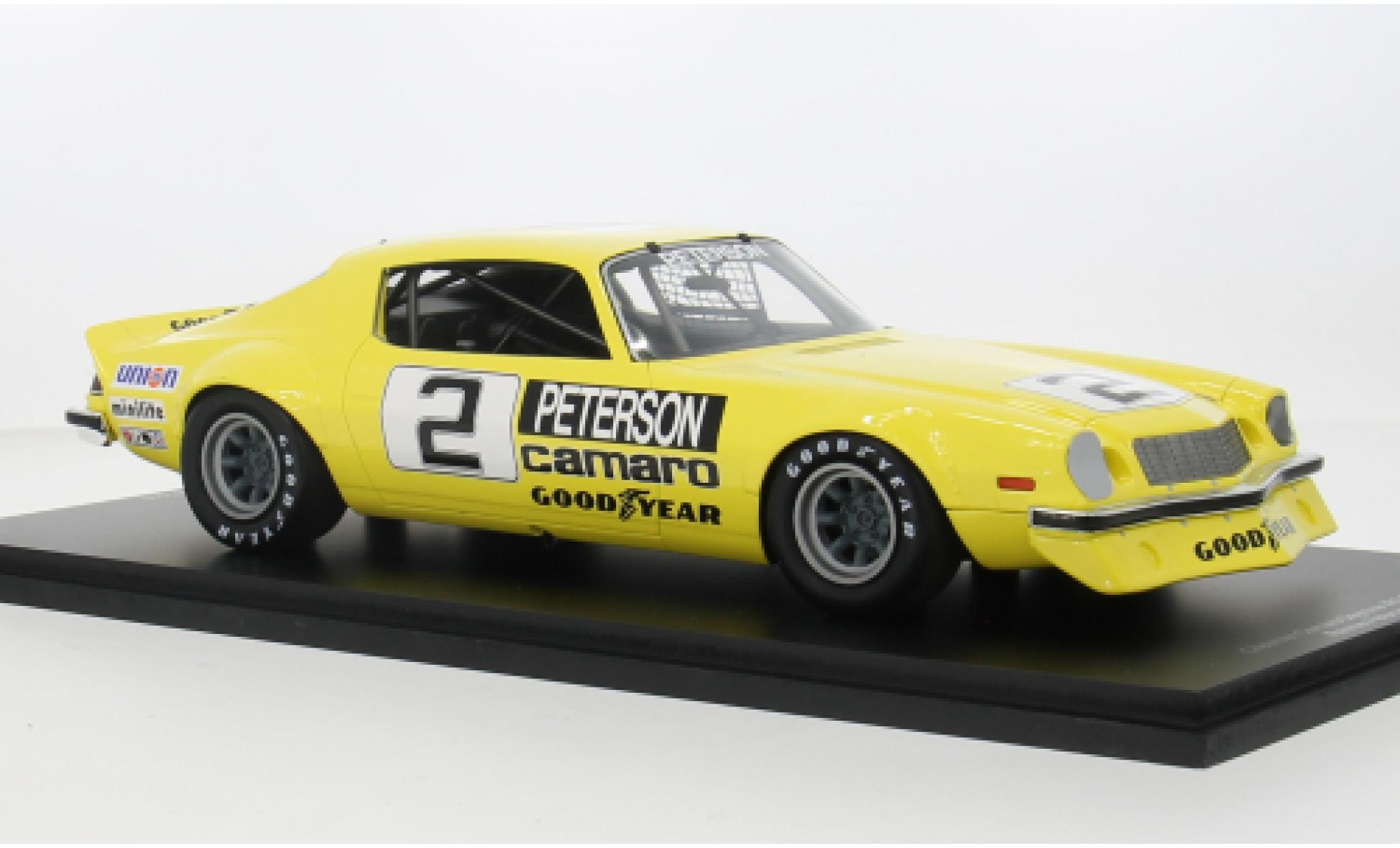 Chevrolet Camaro 1/18 Spark No.2 IROC Daytona 1974 1:18 modellino in miniatura