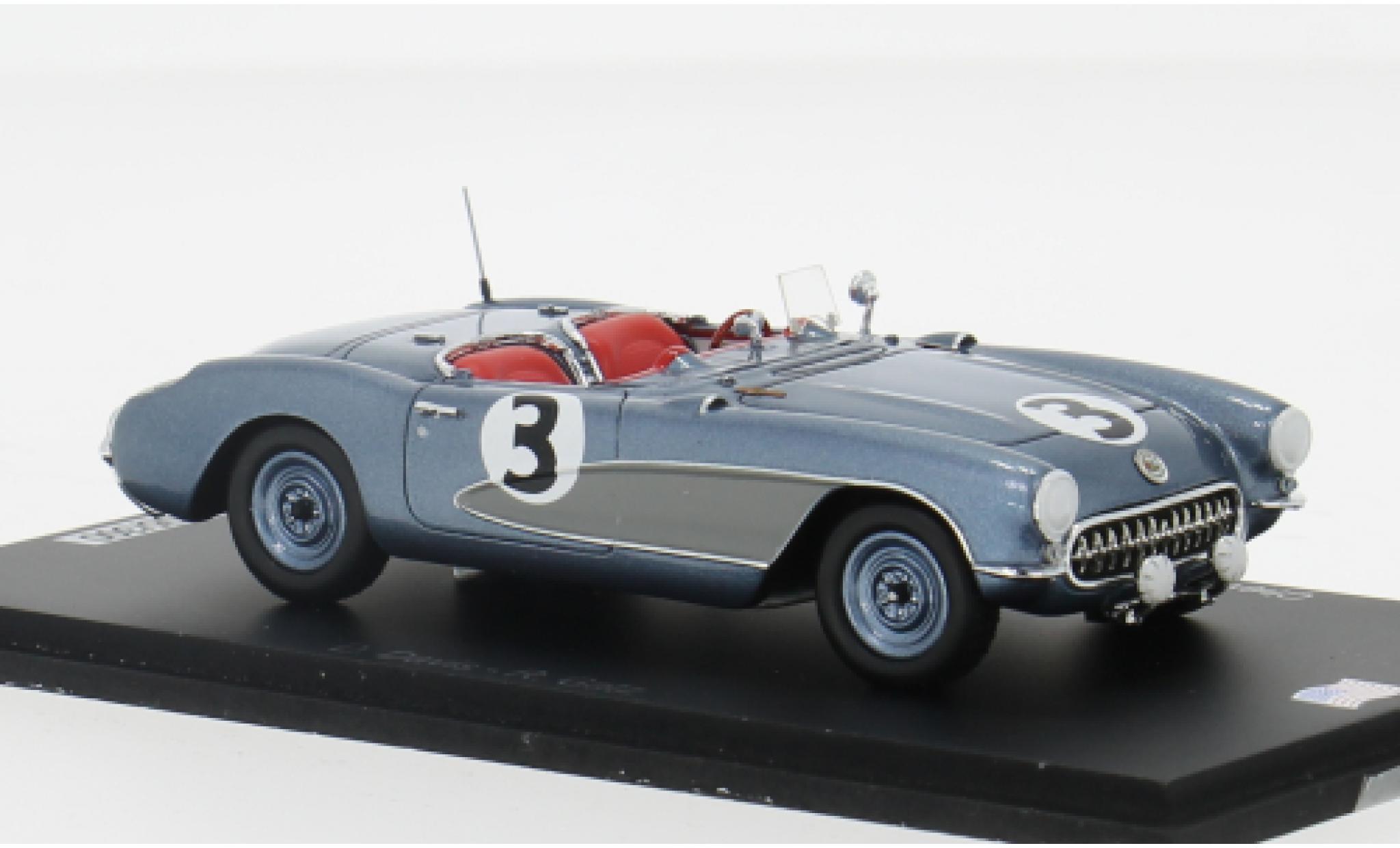 Chevrolet Corvette 1/43 Spark (C1) No.3 12h Sebring 1956 1:43 modellino in miniatura