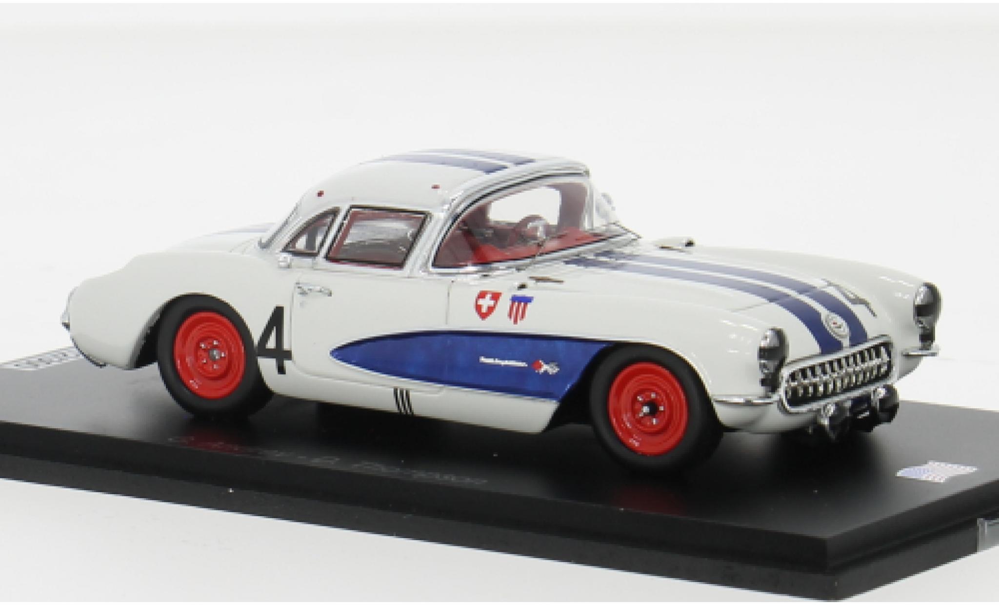 Chevrolet Corvette 1/43 Spark (C1) No.4 12h Sebring 1957 1:43 modellino in miniatura