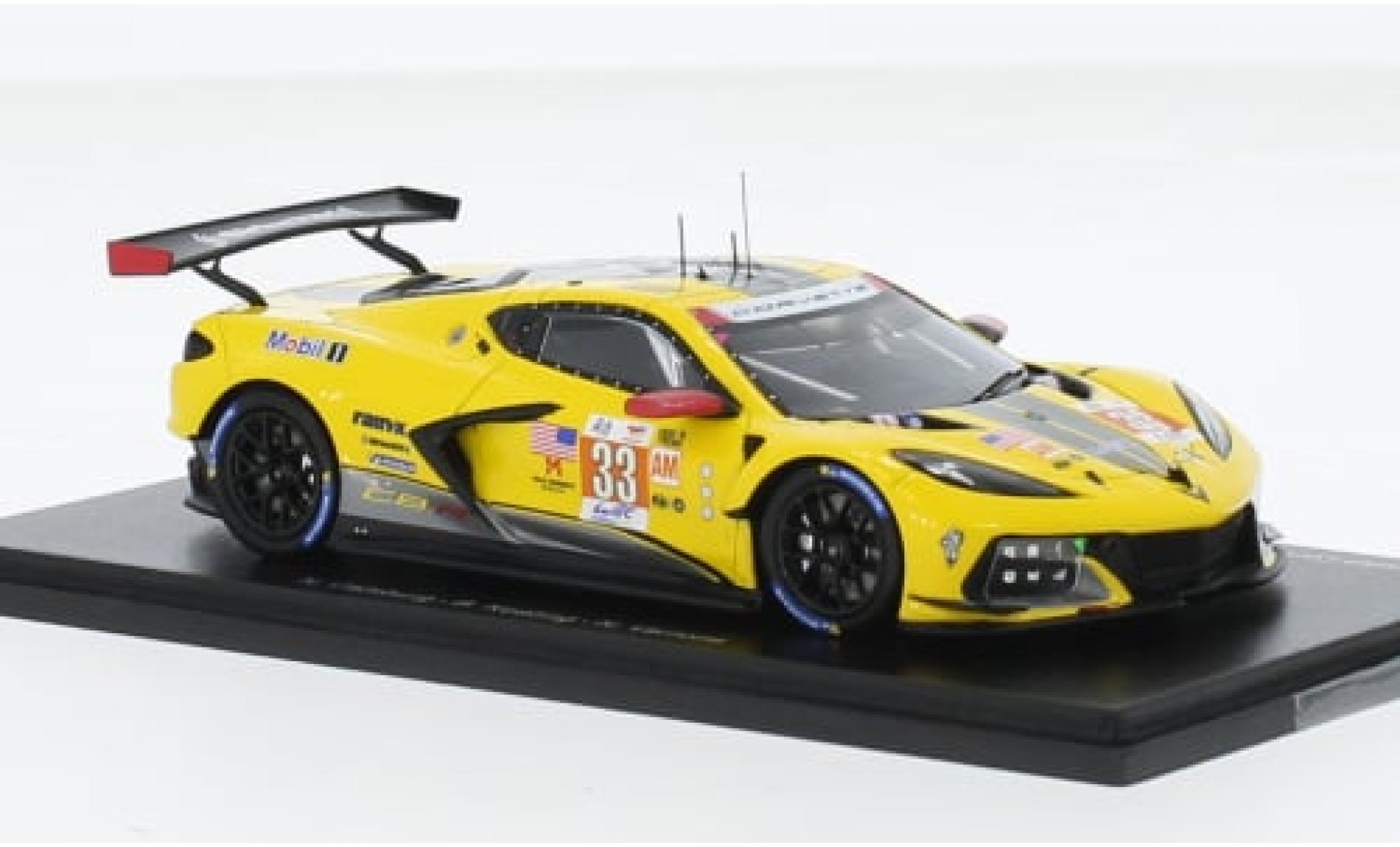 Chevrolet Corvette 1/43 Spark C8.R No.33 Racing 24h Le Mans 2023 1:43 modellino in miniatura