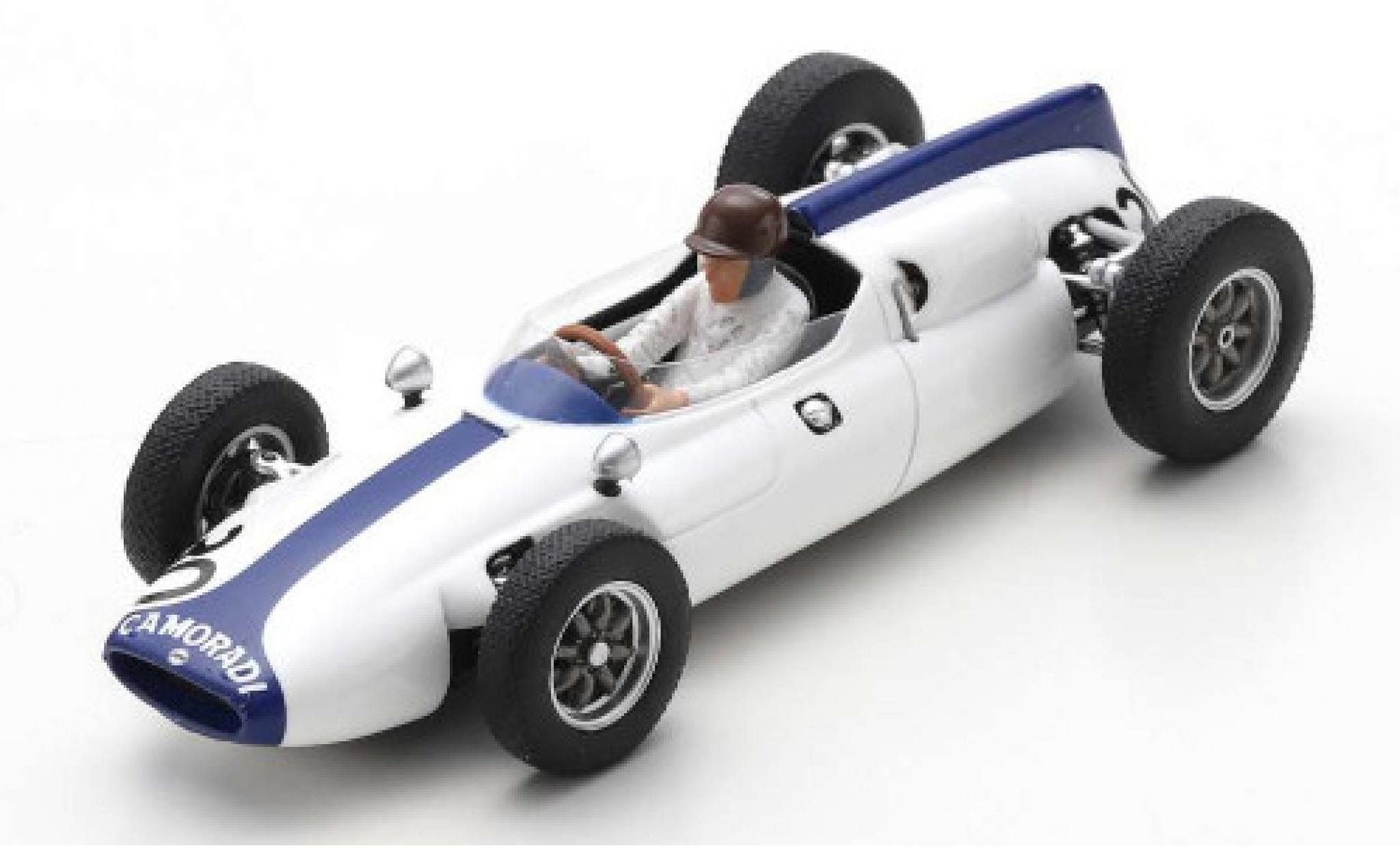 Cooper T53 1/43 Spark No.30 Formel 1 GP Deutschland 1961 I.Burgess modellino in miniatura