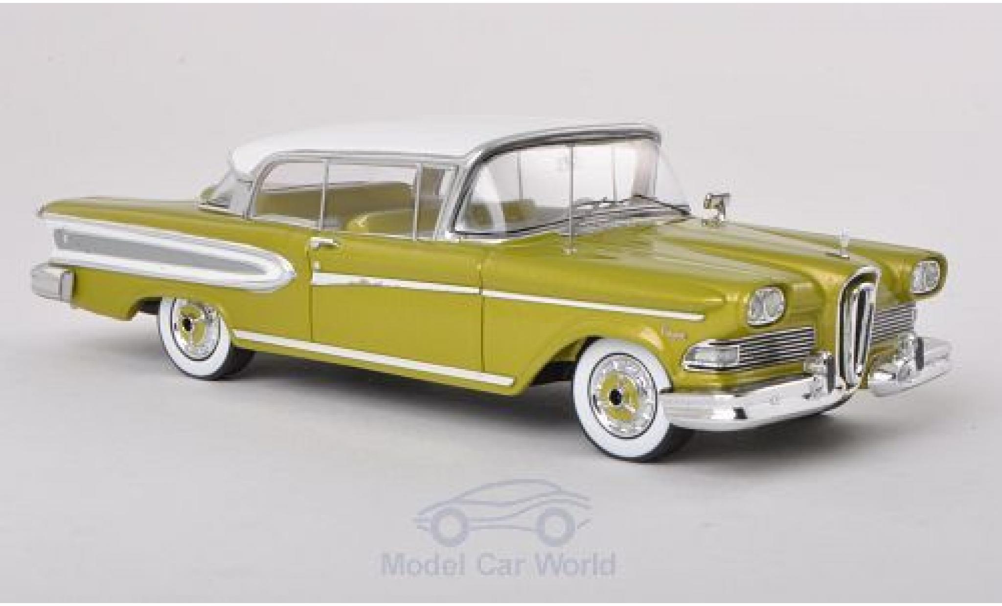 Edsel Citation 1/43 Spark 2-Door Hardtop Coupe metallico verde/bianco 1958 modellino in miniatura