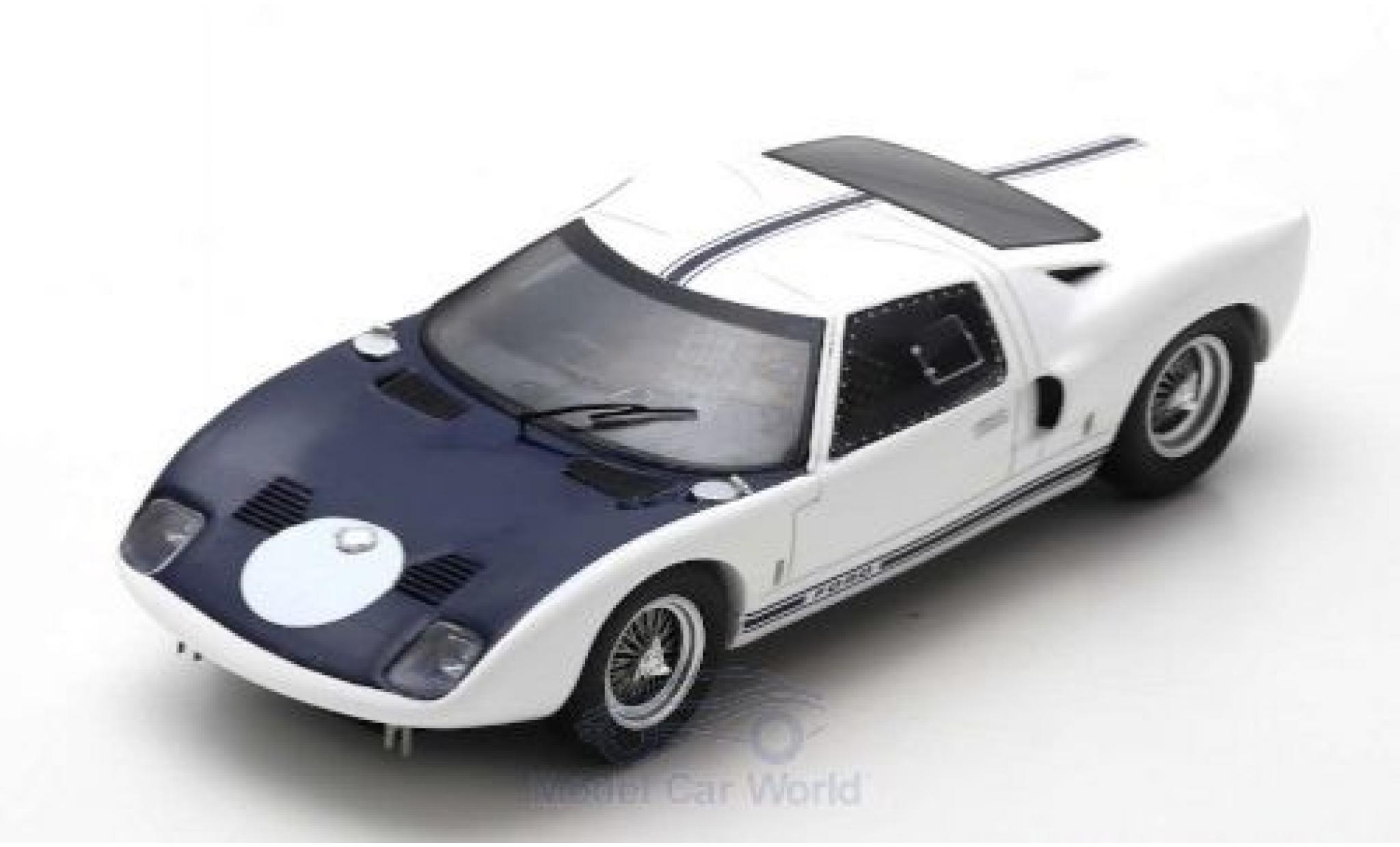 Ford GT 1/43 Spark RHD 1964 Pressefahrzeug modellino in miniatura