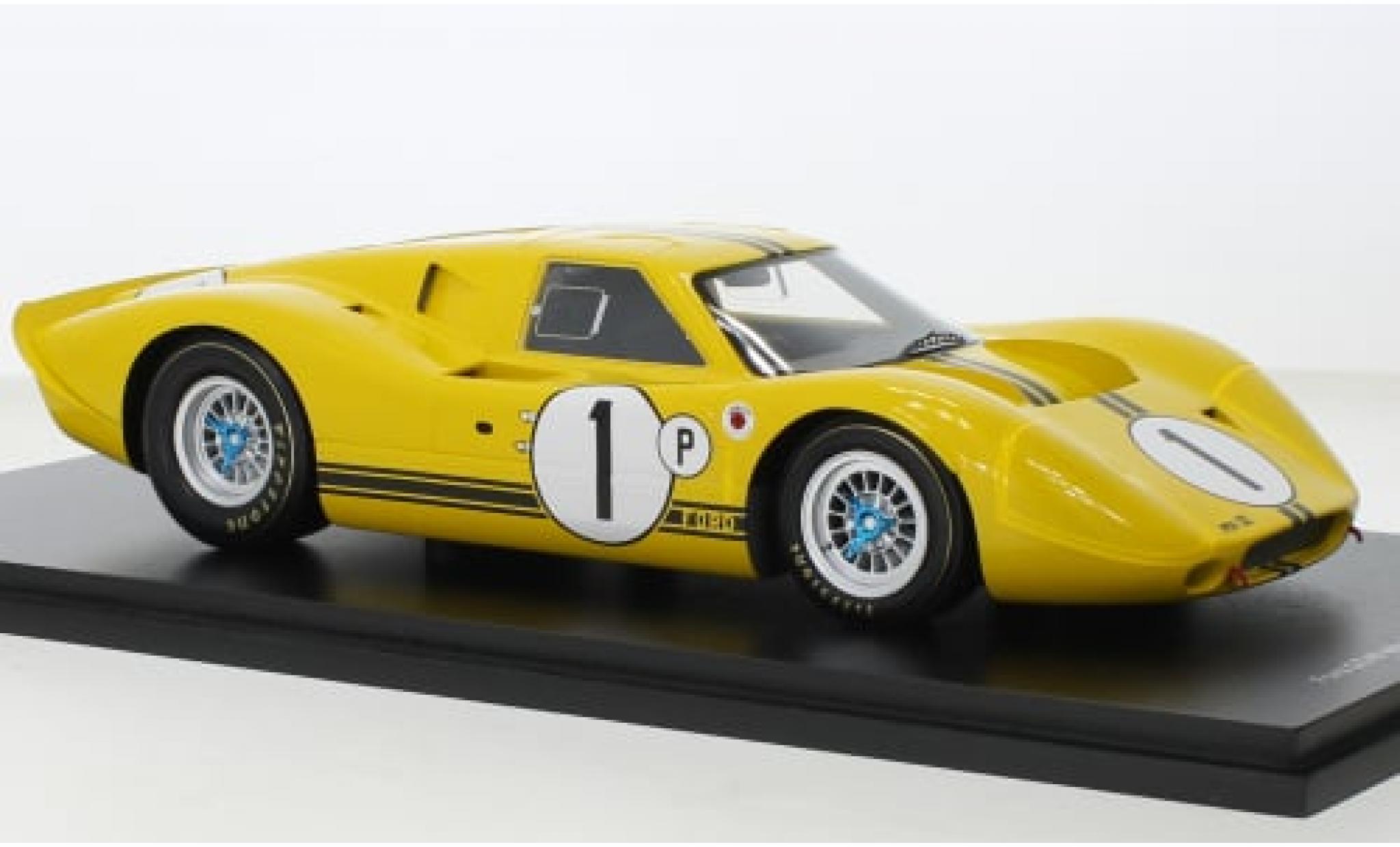 Ford GT40 1/18 Spark Mk IV RHD No.1 12h Sebring 1967 1:18 modellino in miniatura