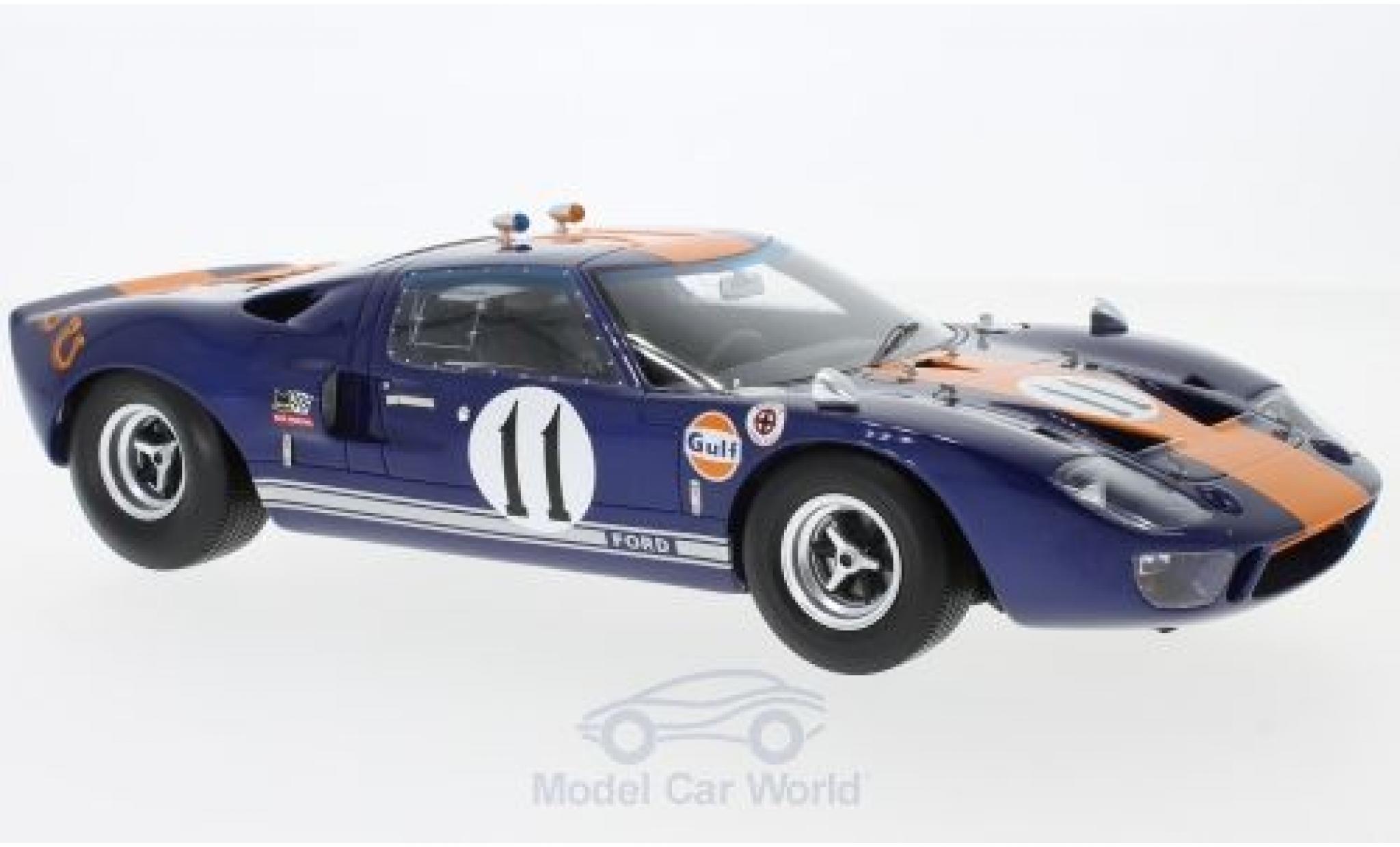 Ford GT40 1/18 Spark No.11 24h Daytona 1967 J.Ickx/D.Thompson modellino in miniatura