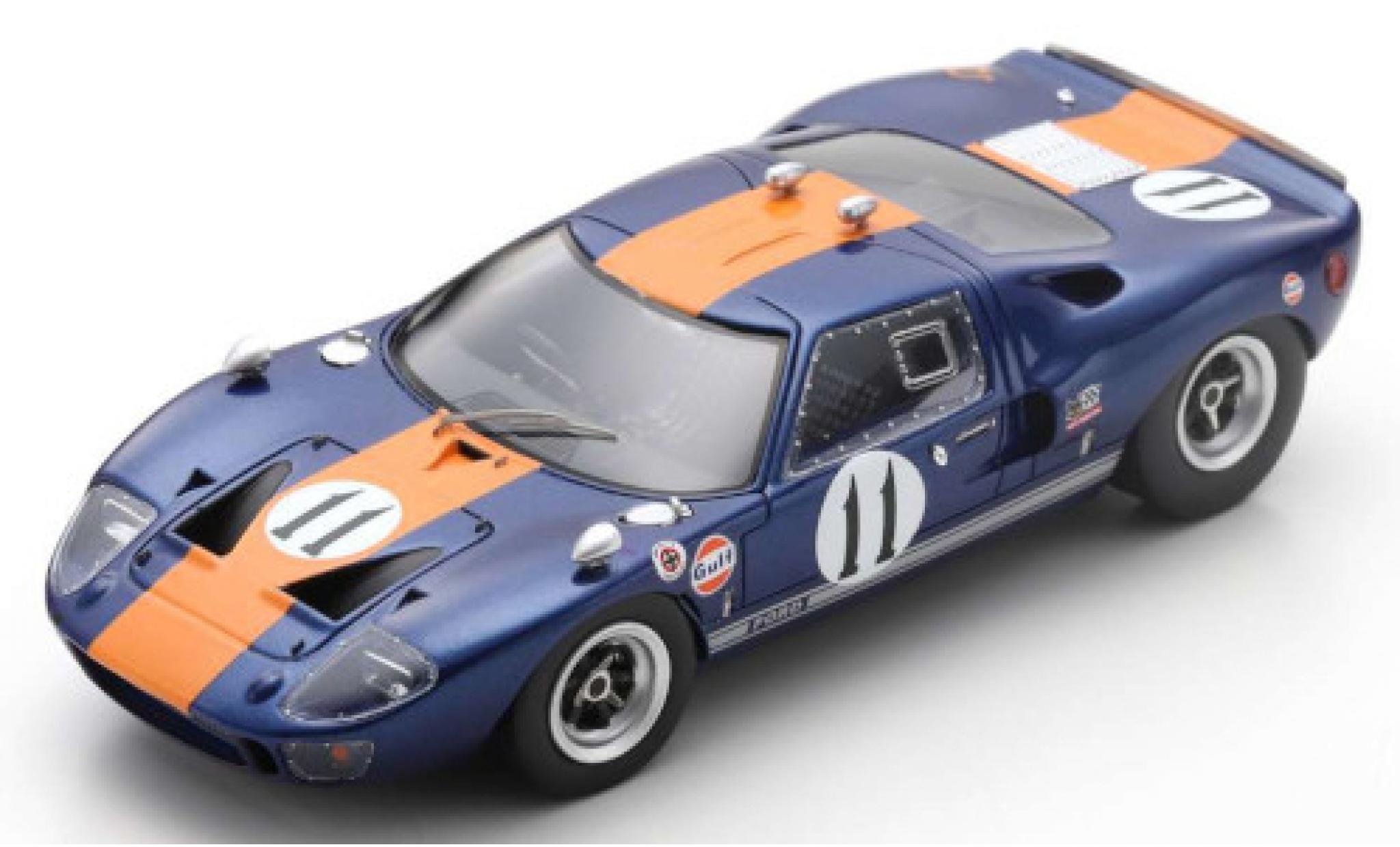 Ford GT40 1/43 Spark RHD No.11 6h Daytona 1967 J.Ickx/D.Thompson modellino in miniatura