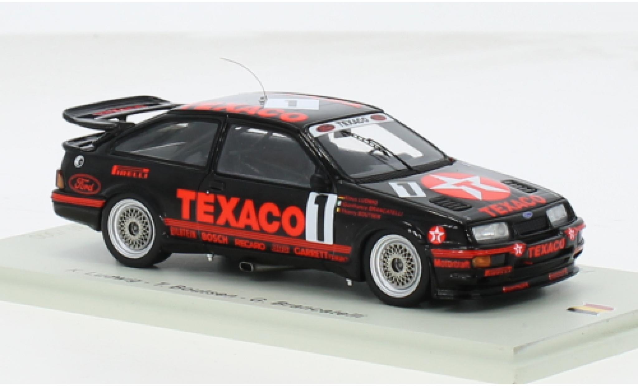 Ford Sierra 1/43 Spark RS 500 Cosworth No.1 Texaco 24h Spa 1988 1:43 modellino in miniatura