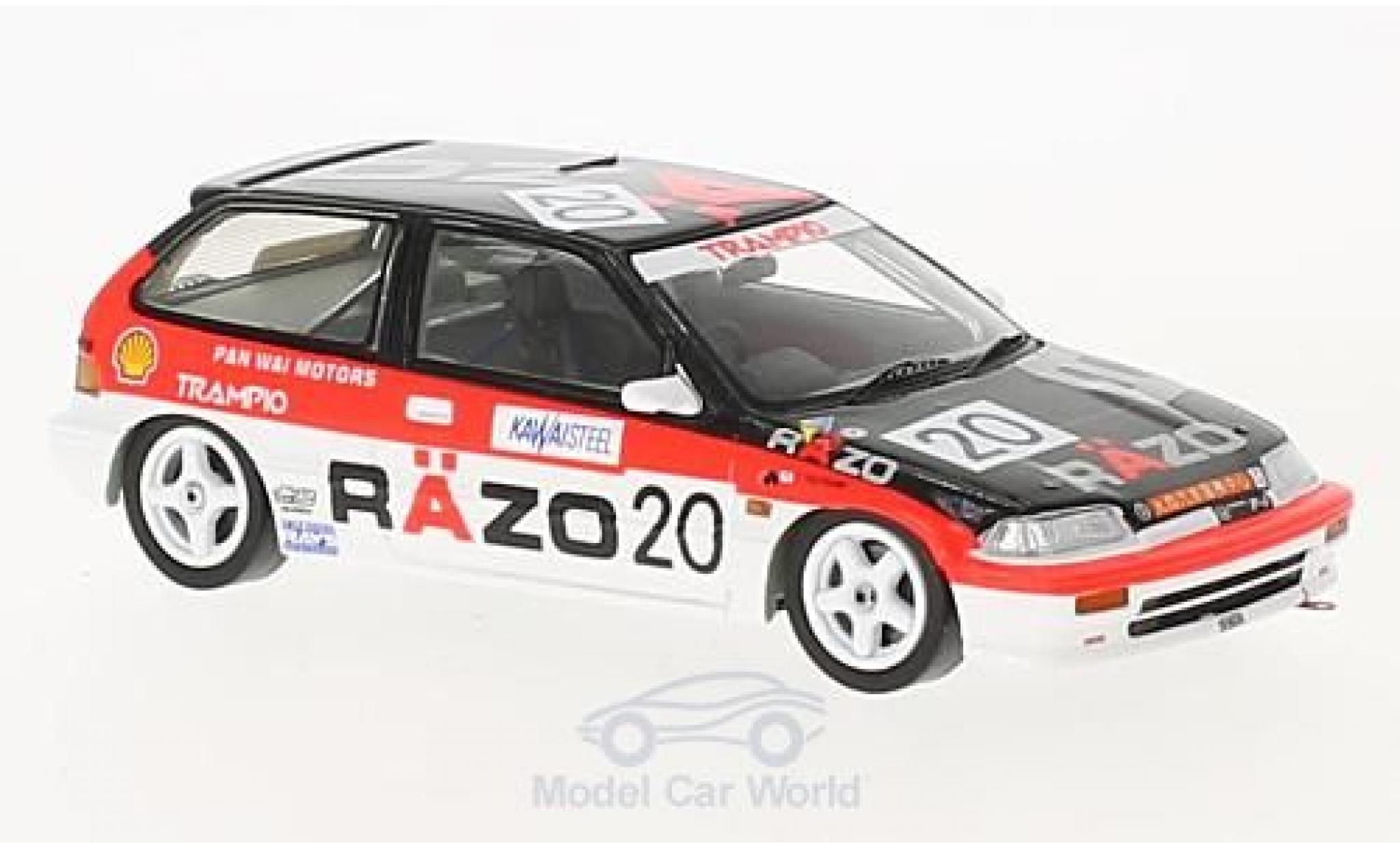 Honda Civic 1/43 Spark EF3 RHD No.20 Macau Guia Race 1989 T. Tsutsumi modellino in miniatura