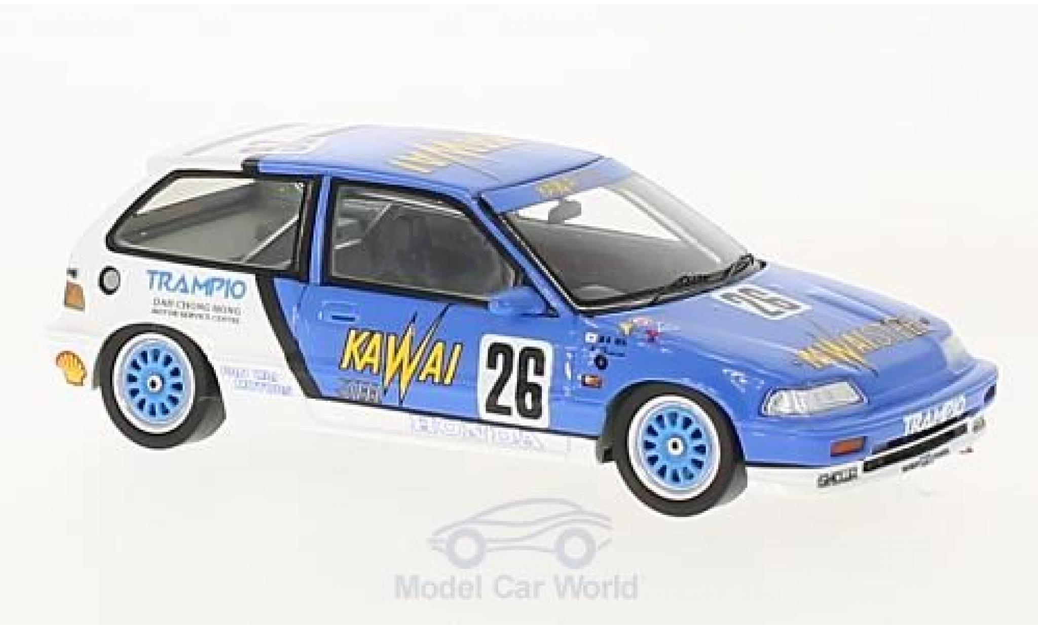 Honda Civic 1/43 Spark EF3 RHD No.26 Kawaisteel Macau Guia Race 1989 K.Shimizu modellino in miniatura