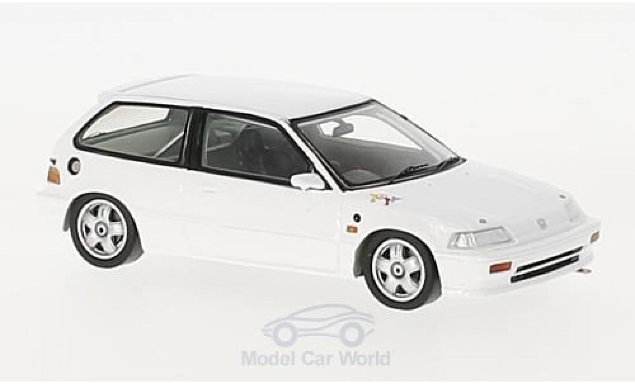 Honda Civic 1/43 Spark EF3 bianco RHD 1988 Group A modellino in miniatura