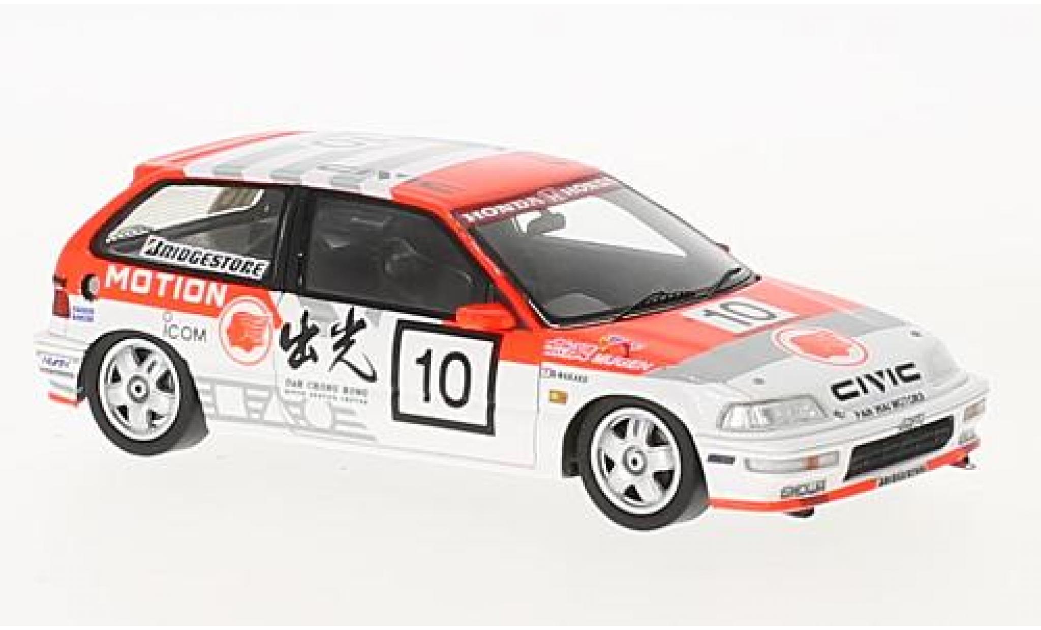 Honda Civic 1/43 Spark EF9 RHD No.10 Macau Guia Race 1990 O.Nakako modellino in miniatura