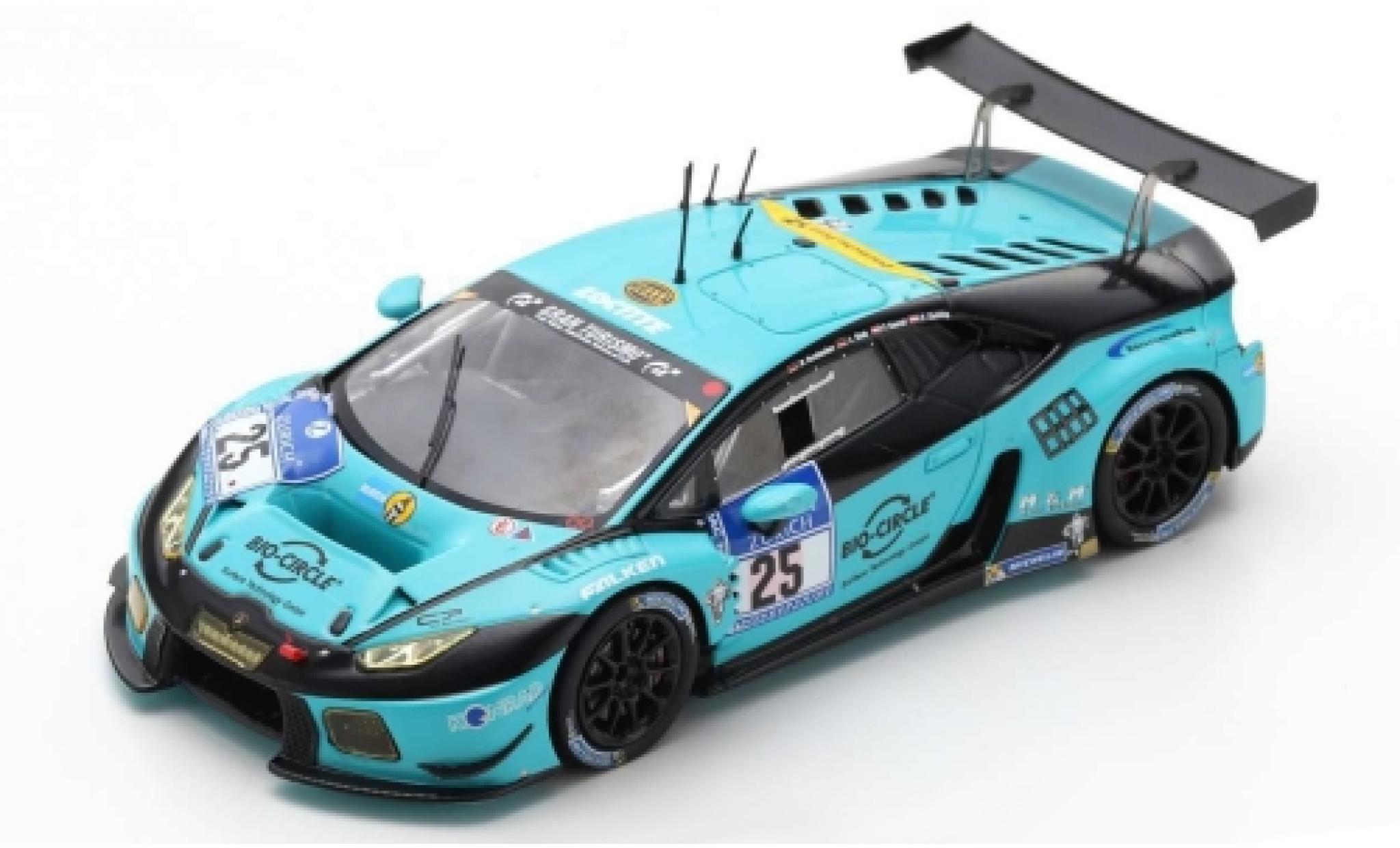 Lamborghini Huracan 1/43 Spark GT3 No.25 Konrad Motorsport 24h Nürburgring 2016 C.Zöchling/D.Farnbacher/L.Stolz/F.Konrad modellino in miniatura