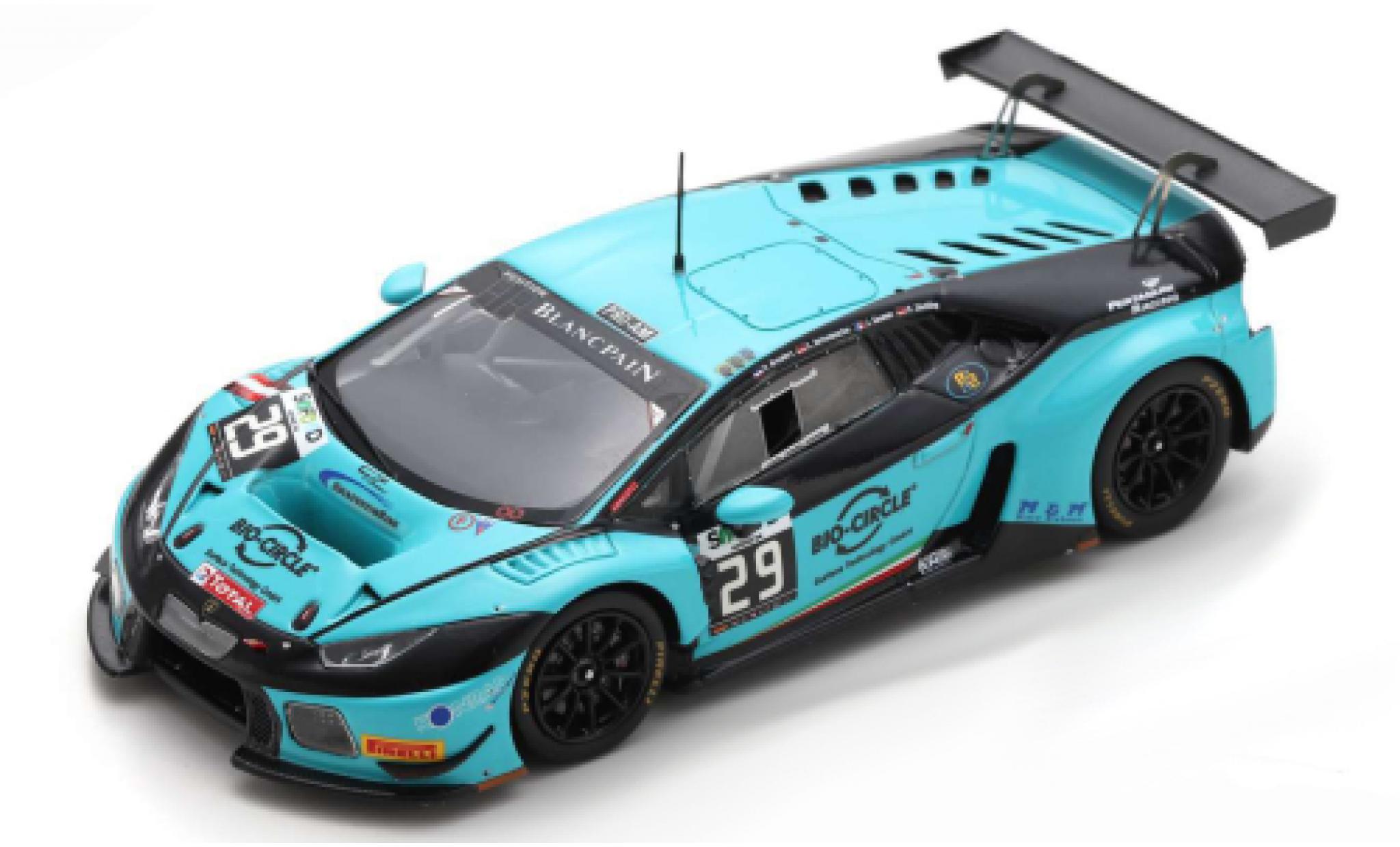 Lamborghini Huracan 1/43 Spark GT3 No.29 Konrad Motorsport 24h Spa 2016 C.Zöchling/J.Gounon/L.Rettenbacher/R.Breukers modellino in miniatura