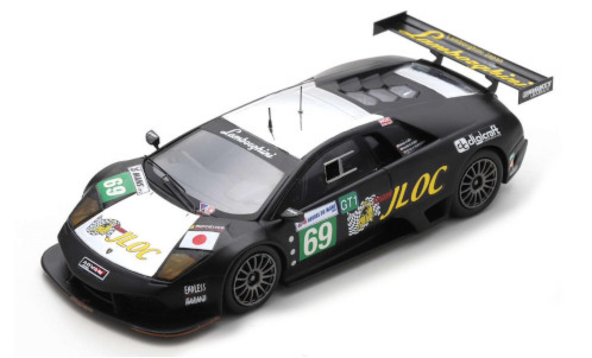 Lamborghini Murcielago 1/43 Spark R-SV LM No.69 24h Le Mans 2010 A.Yogo/H.Iiri/K.Yamanishi modellino in miniatura
