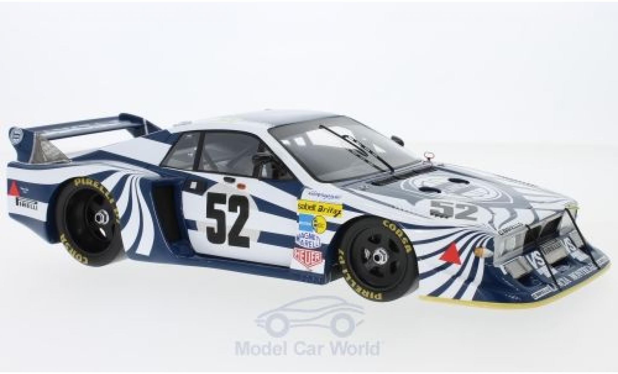 Lancia Beta Monte Carlo 1/18 Spark Monte Carlo No.52 24h Le Mans 1980 G.Brancatelli/P.Ghinzani/M.Alen modellino in miniatura