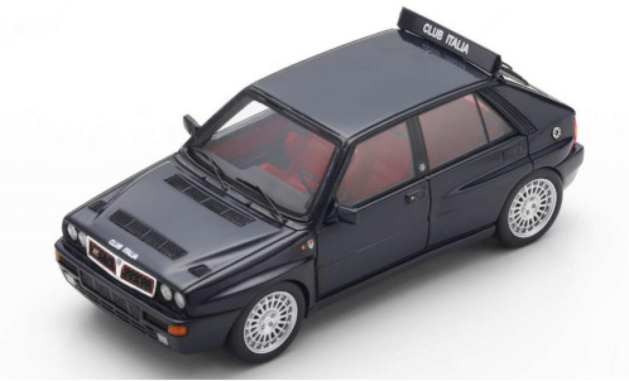 Lancia Delta 1/43 Spark HF Integrale Club Italia porpora 1992 modellino in miniatura