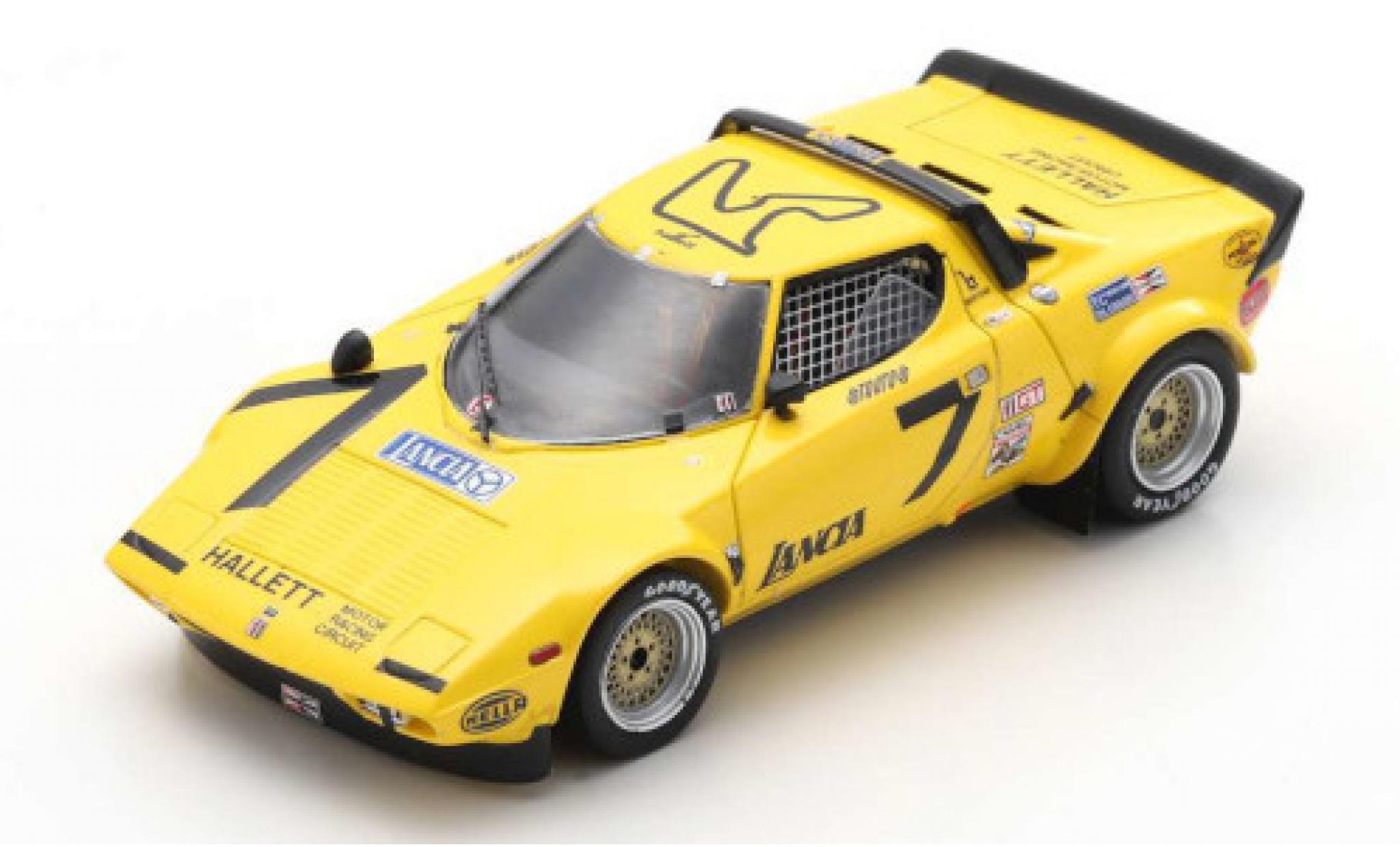 Lancia Stratos 1/43 Spark No.7 IMSA 24h Daytona 1977 A.Arutunoff/J.Marina/B.Goellnicht modellino in miniatura