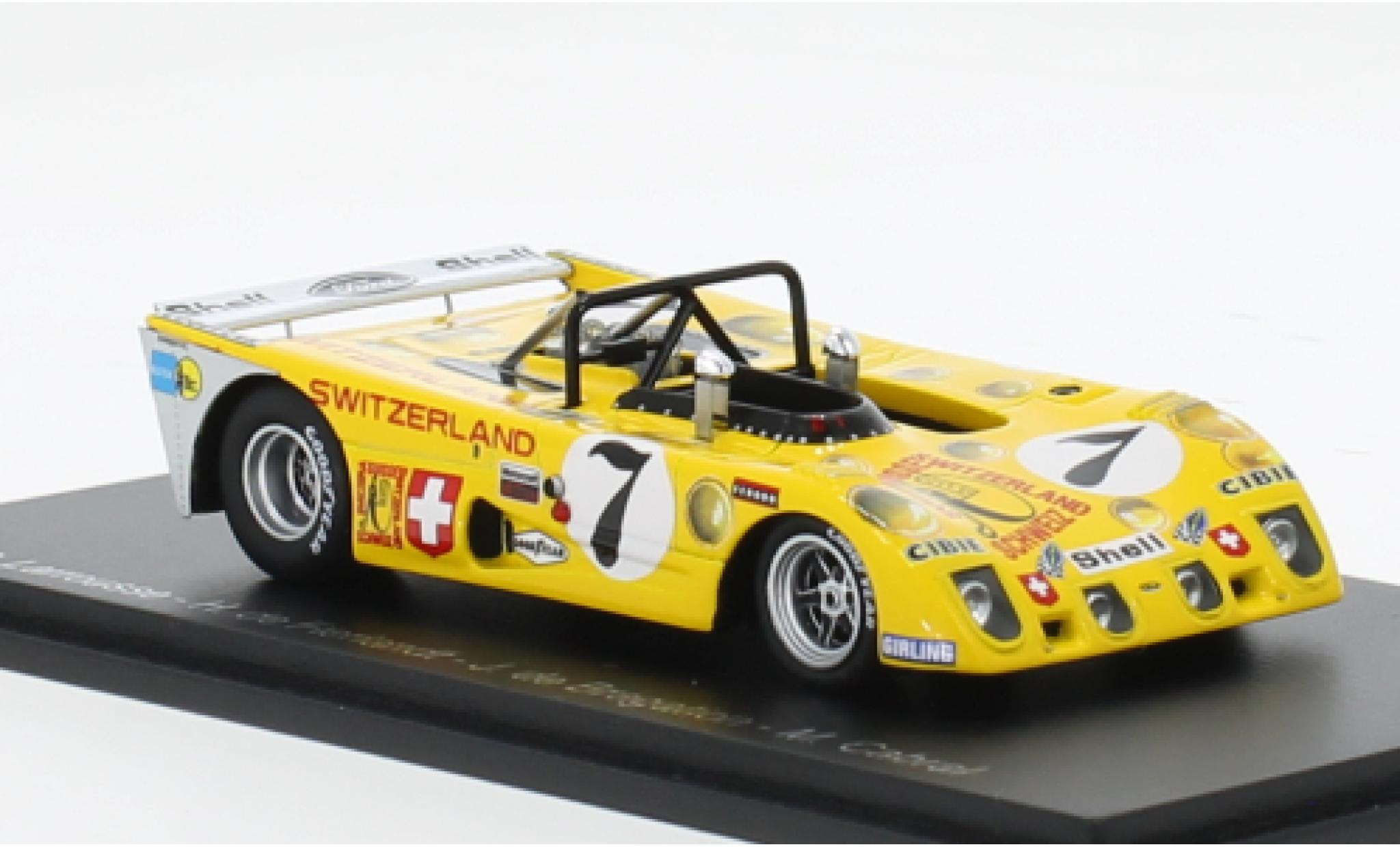 Lola T280 1/43 Spark RHD No.7 24h Le Mans 1972 1:43 modellino in miniatura