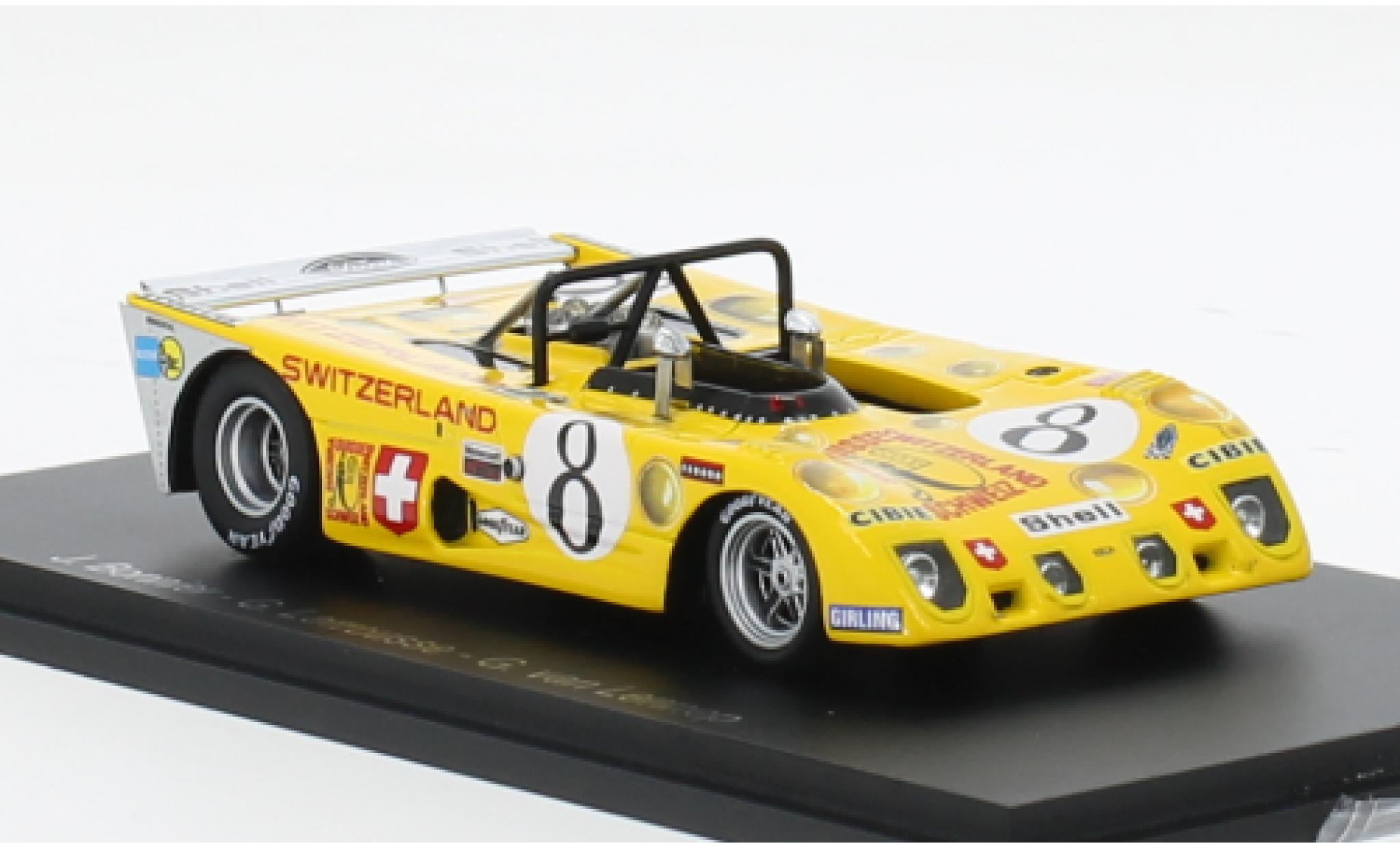Lola T280 1/43 Spark RHD No.8 24h Le Mans 1972 1:43 modellino in miniatura