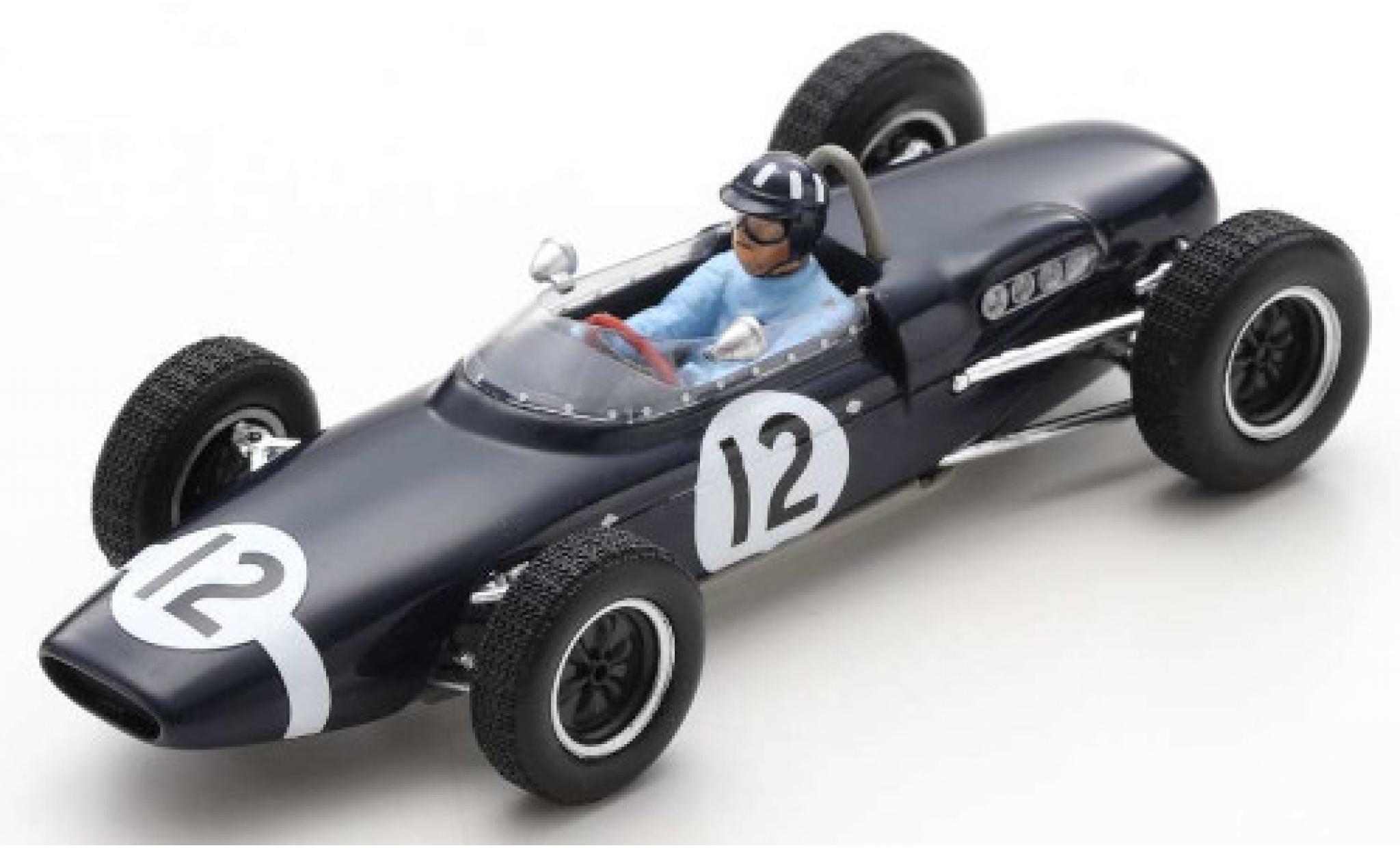 Lotus 18 1/43 Spark -21 No.12 Formel 1 Mallory Park 1962 G.Hill modellino in miniatura