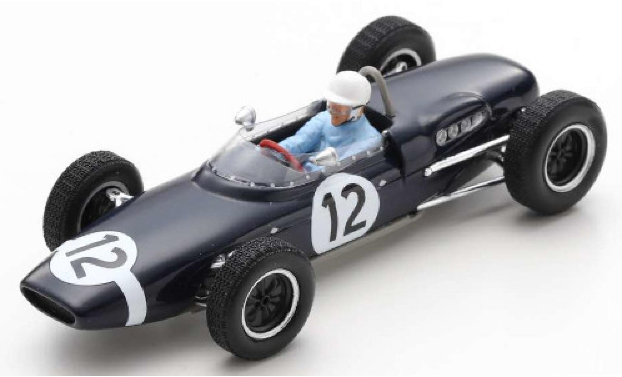 Lotus 18 1/43 Spark -21 No.12 Formel 2 GP Pau 1962 M.Trintignant modellino in miniatura
