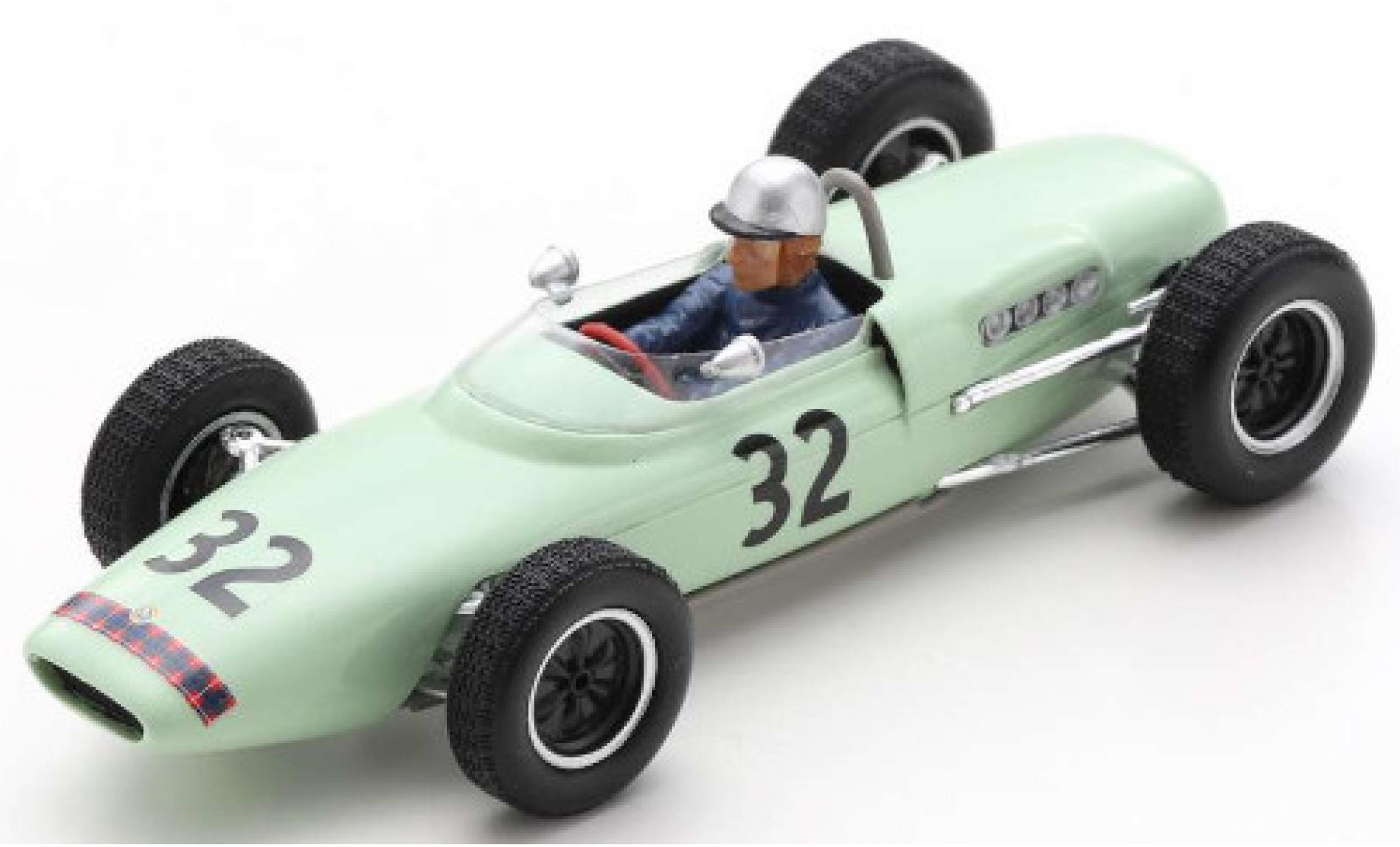 Lotus 18 1/43 Spark -21 No.32 UDT Laystall Racing Team Formel 1 GP Großbritannien 1961 L.Bianchi modellino in miniatura