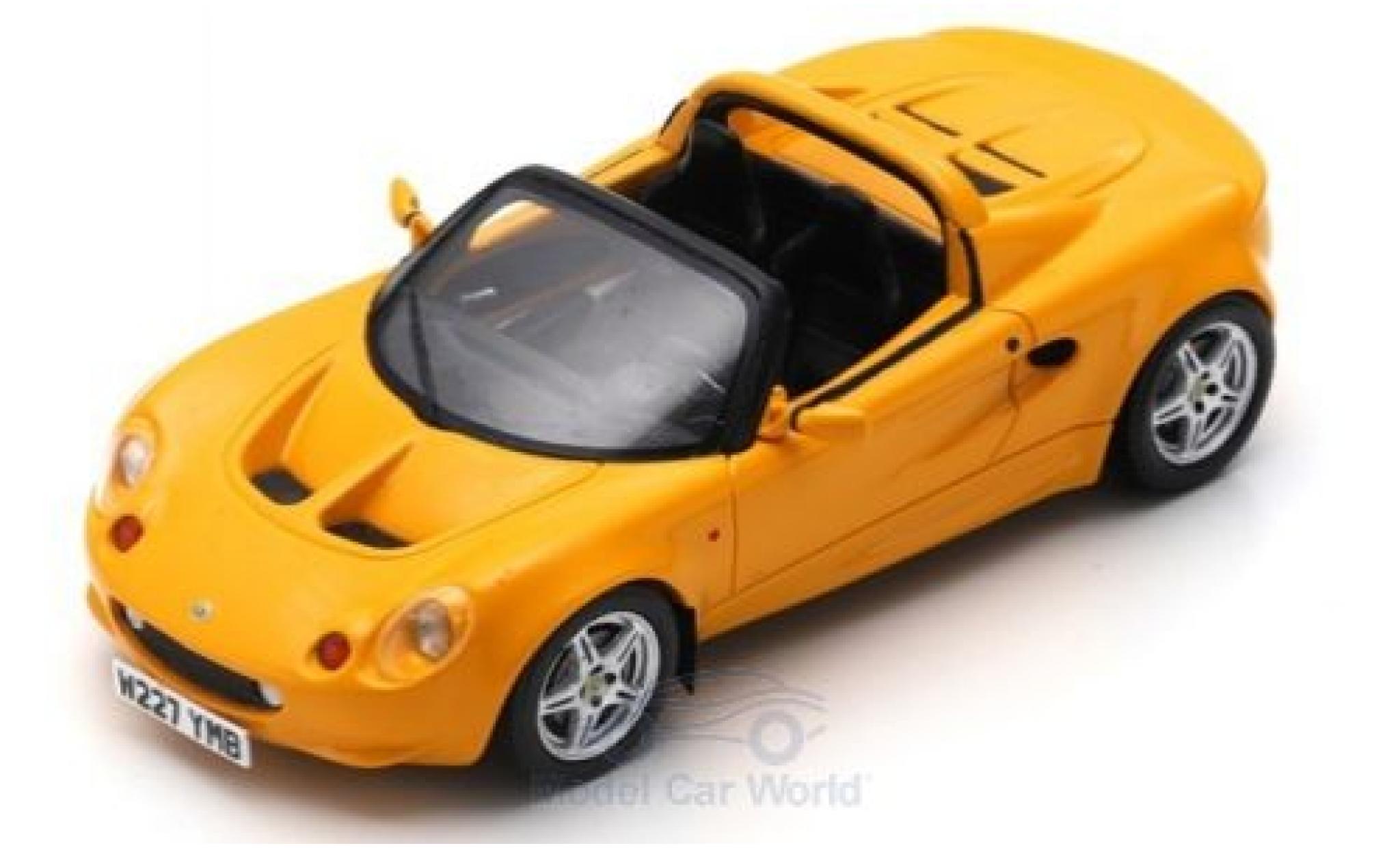Lotus Elise 1/43 Spark S1 giallo 1996 modellino in miniatura