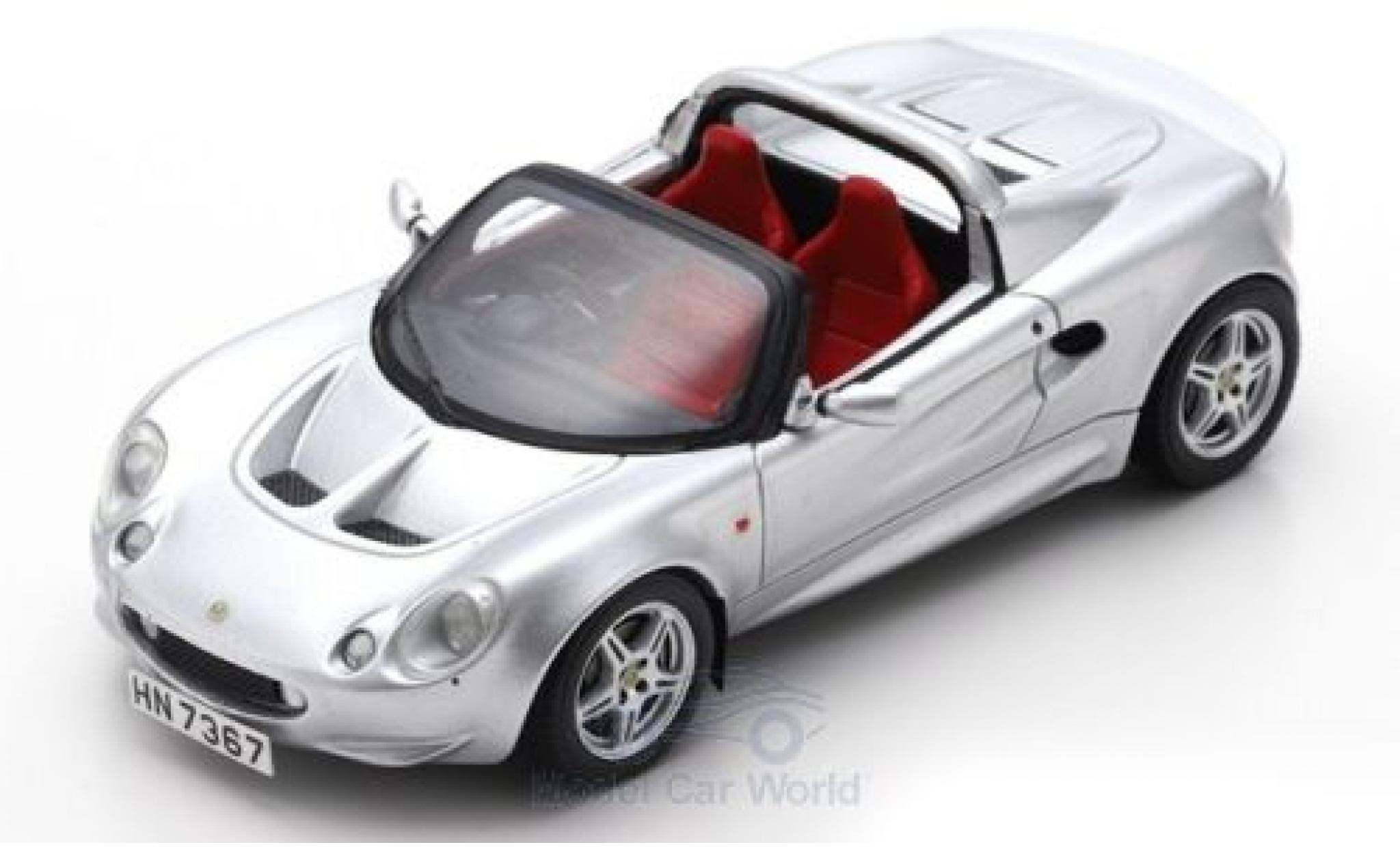 Lotus Elise 1/43 Spark S1 grigio RHD 1996 modellino in miniatura