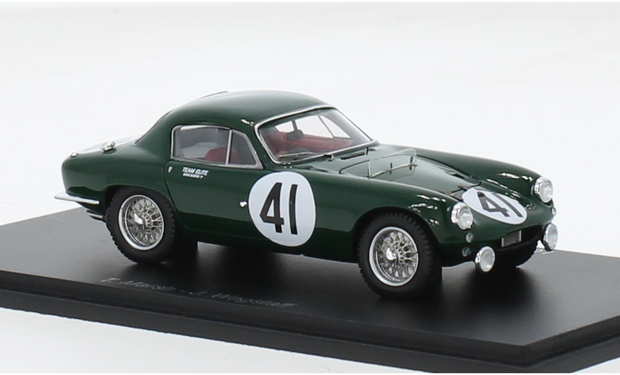Lotus Elite 1/43 Spark RHD No.41 24h Le Mans 1960 1:43 modellino in miniatura