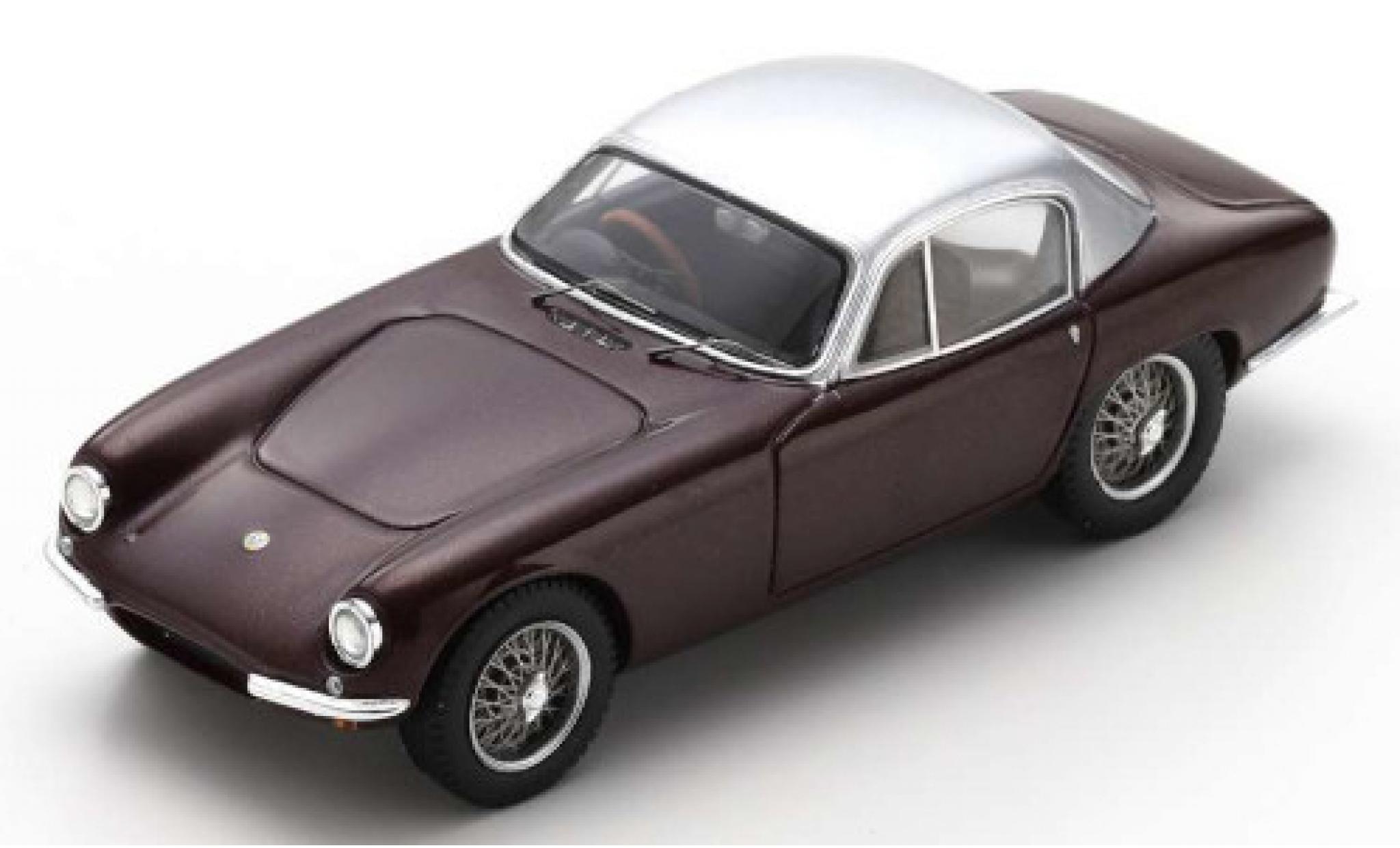 Lotus Elite 1/43 Spark (Type 14) metallico lila/grigio RHD 1958 modellino in miniatura
