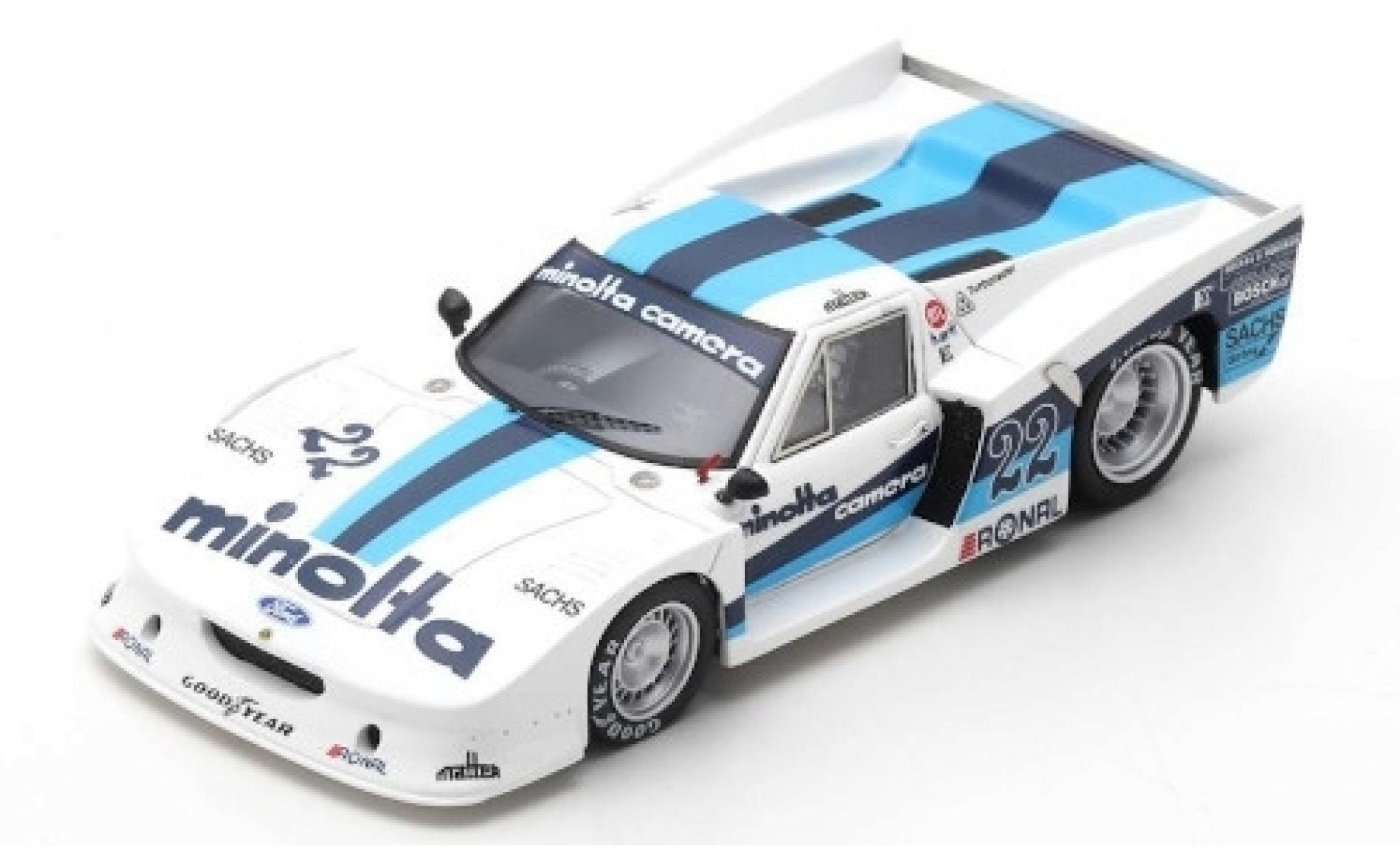 Lotus Europa 1/43 Spark Zakspeed Gruppe 5 RHD No.22 Minolta 1000km Nürburgring 1979 H.Ertl modellino in miniatura