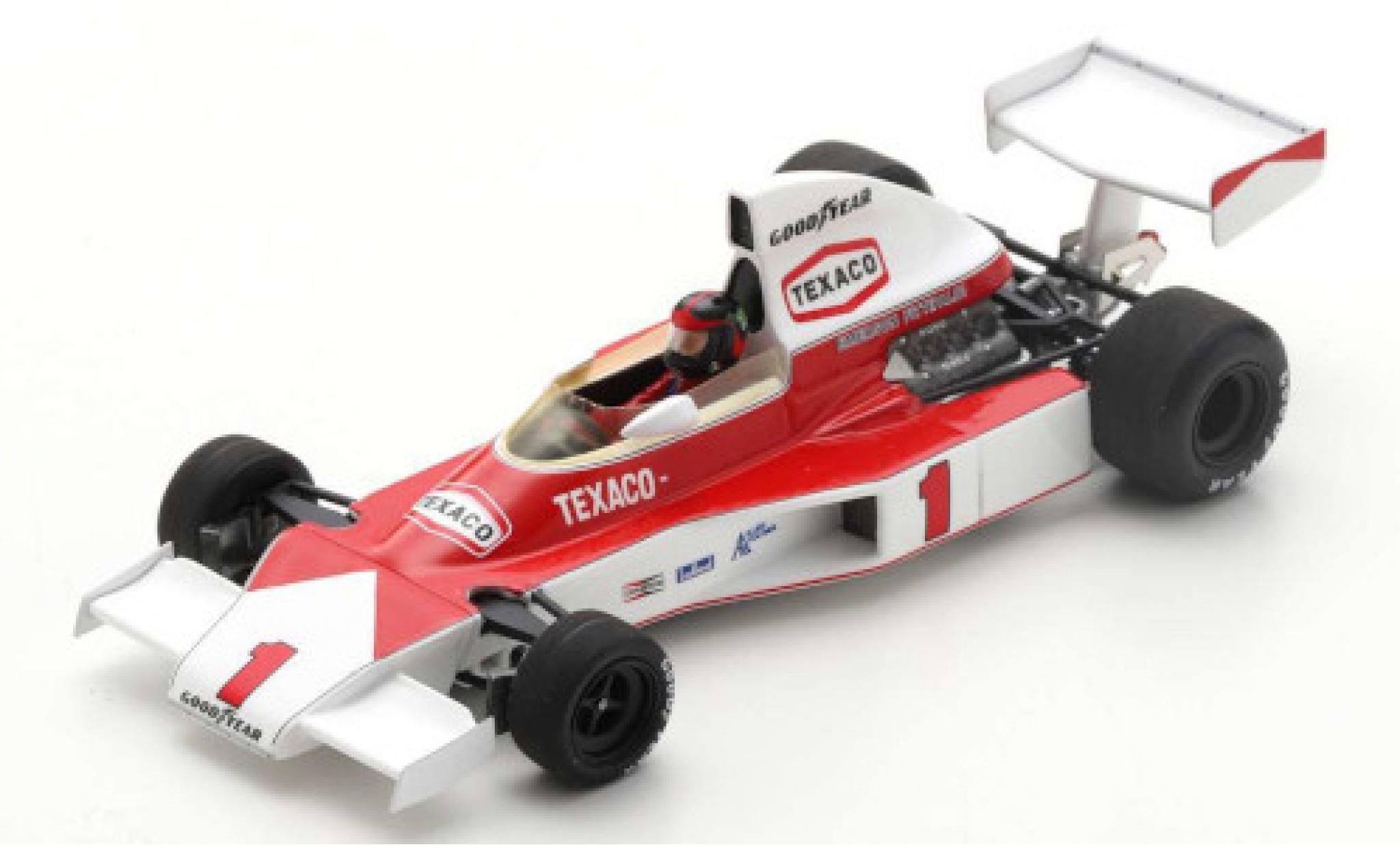 McLaren M23 1/43 Spark No.1 Marlboro Team Formel 1 GP Großbritannien 1975 E.Fittipaldi modellino in miniatura