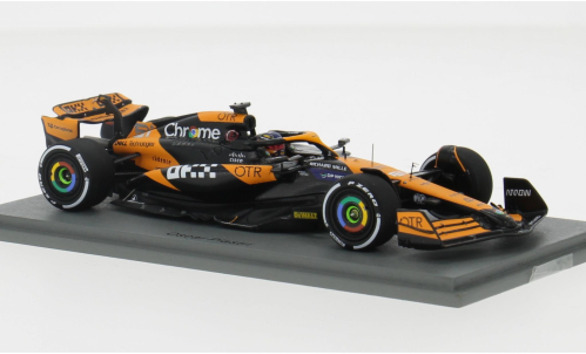 McLaren F1 1/43 Spark MCL38 No.81 Team Formel 1 GP Australien 2024 1:43 modellino in miniatura