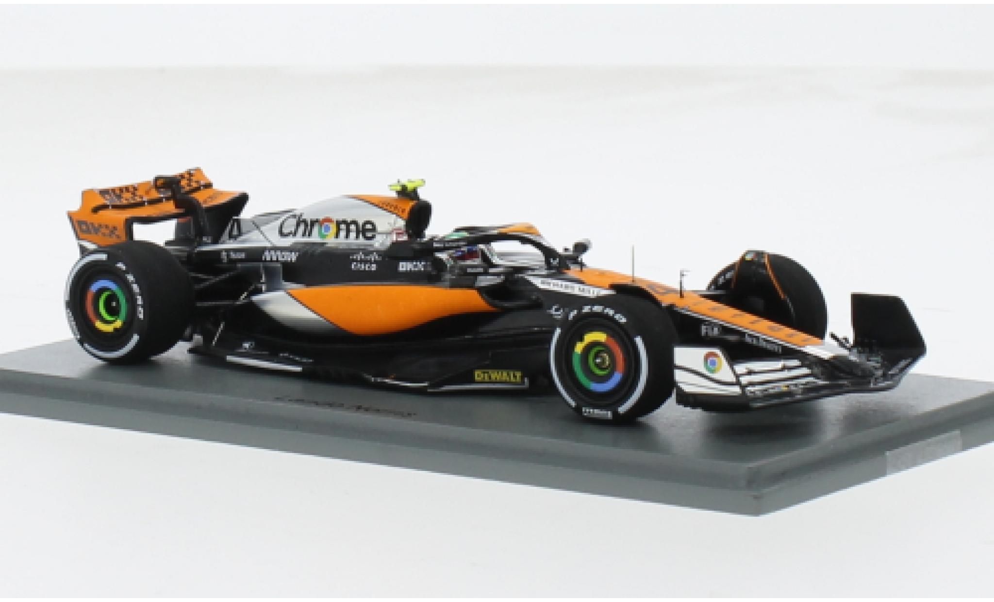 McLaren F1 1/43 Spark MCL60 No.4 Team Formel 1 GP Großbritannien 2023 1:43 modellino in miniatura