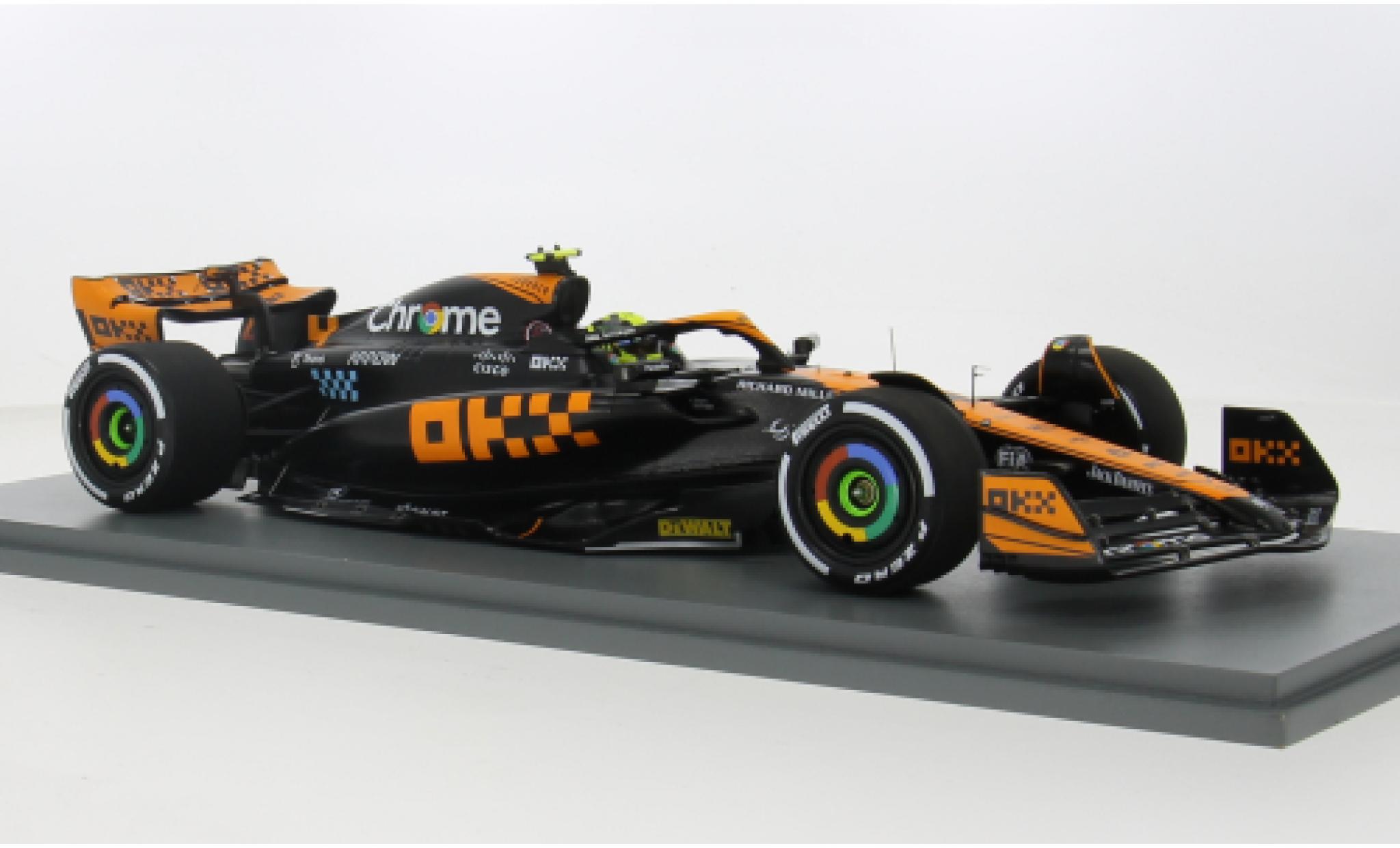 McLaren F1 1/18 Spark MCL60 No.4 Team Formel 1 GP Japan 2023 1:18 modellino in miniatura