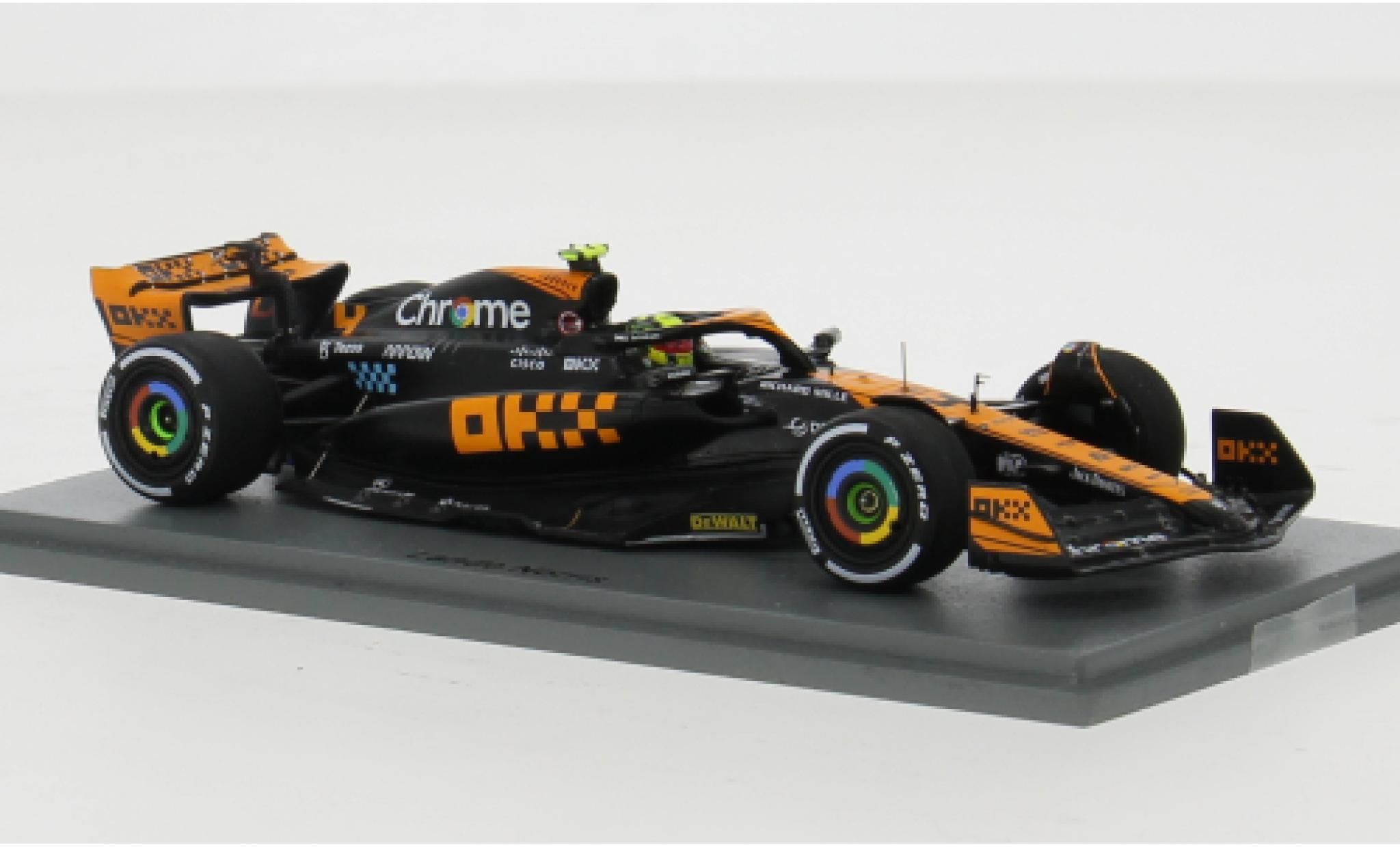 McLaren F1 1/43 Spark MCL60 No.4 Team Formel 1 GP Japan 2023 1:43 modellino in miniatura