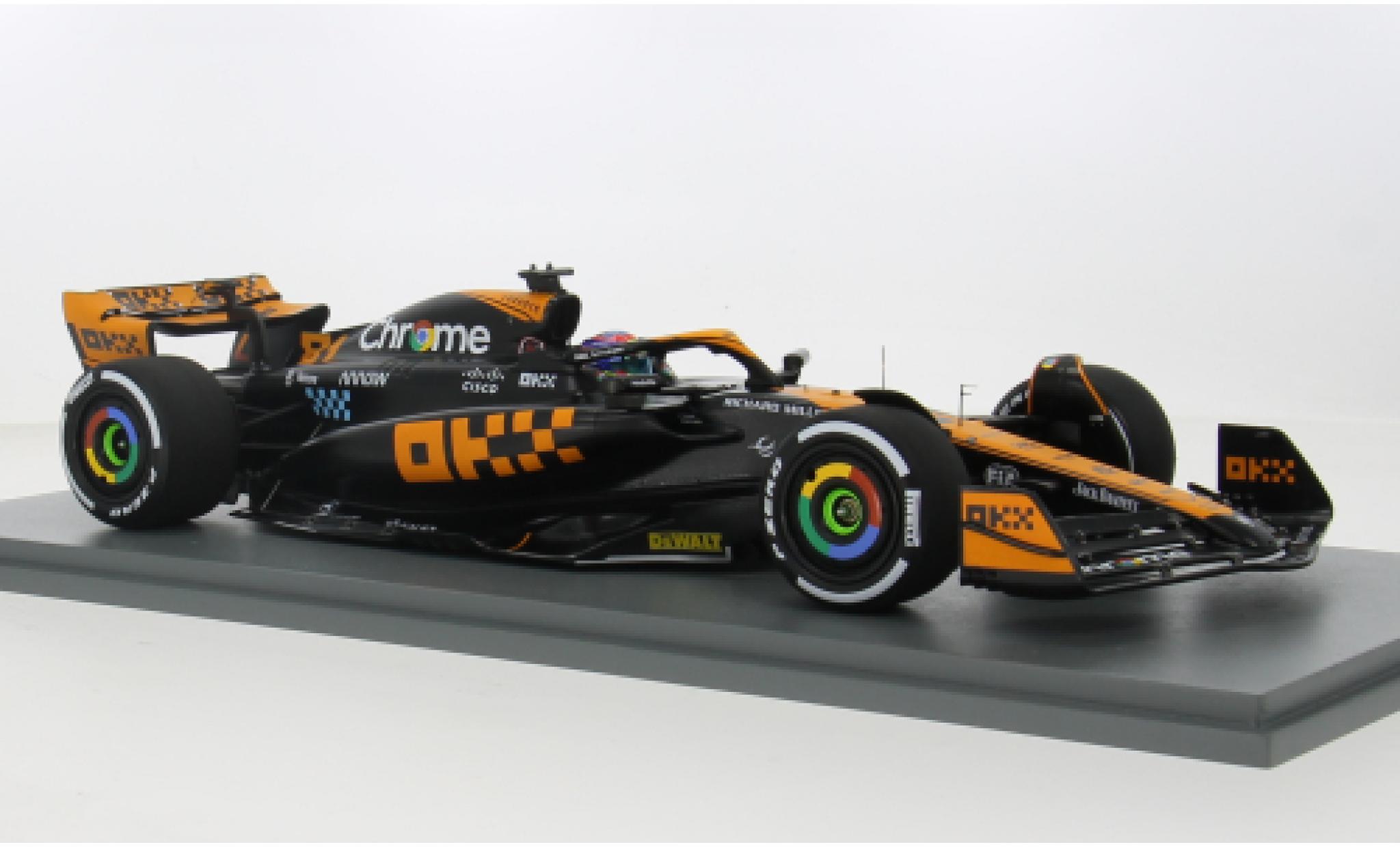 McLaren F1 1/18 Spark MCL60 No.81 Team Formel 1 GP Japan 2023 1:18 modellino in miniatura