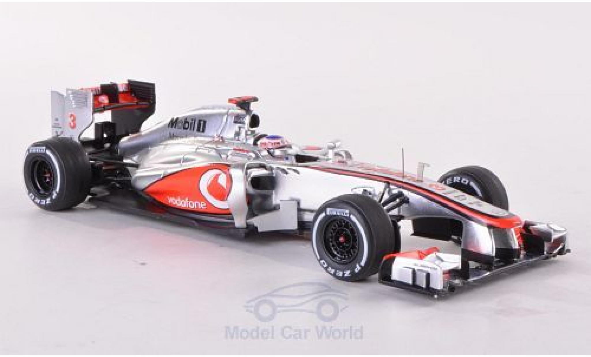 McLaren MP4-12C 1/43 Spark MP4-27 No.3 Vodafone Formel 1 GP Brasilien 2012 Decals liegen bei J.Button modellino in miniatura