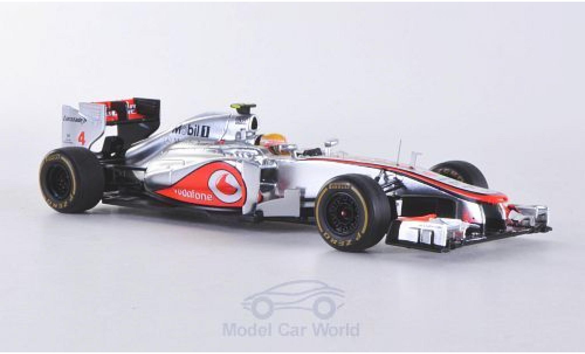 McLaren MP4-12C 1/43 Spark MP4-27 No.4 Vodafone GP Monaco 2012 mit Decals L.Hamilton modellino in miniatura