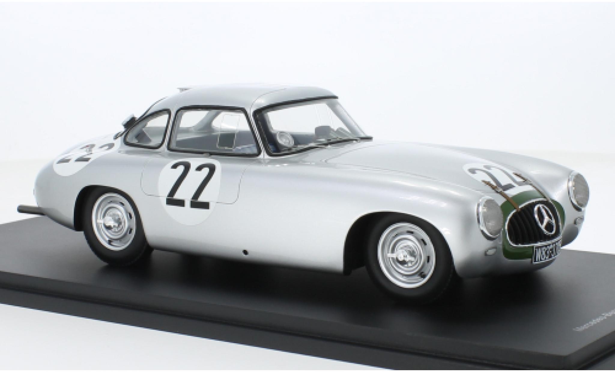 Mercedes 300 1/18 Spark SL No.22 24h Le Mans 1952 1:18 modellino in miniatura
