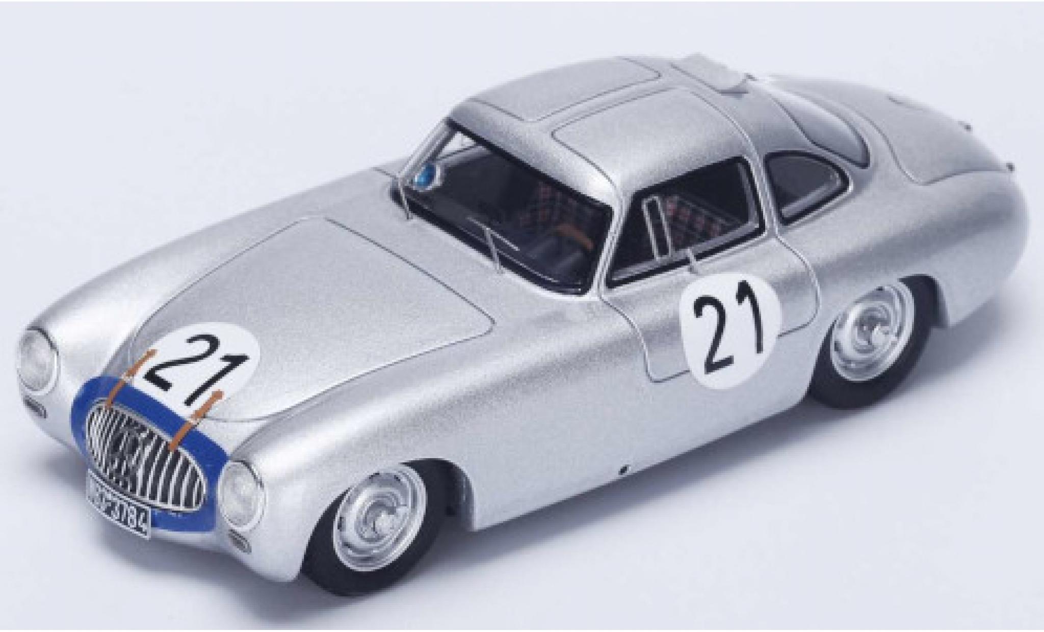 Mercedes 300 1/43 Spark SL (W194) No.21 24h Le Mans 1952 H.Lang/F.Riess modellino in miniatura