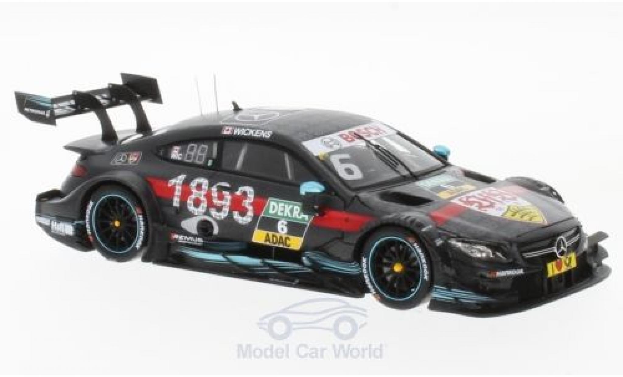 Mercedes Classe C DTM 1/43 Spark AMG C 63 DTM No.6 -AMG DTM Team HWA VfB DTM Lausitzring 2017 R.Wickens modellino in miniatura