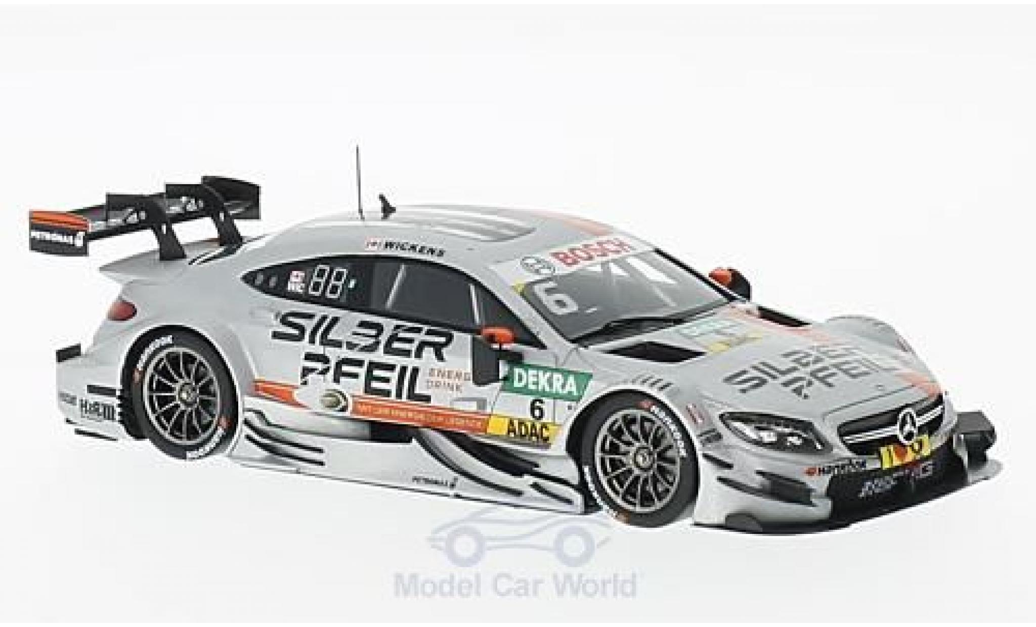 Mercedes Classe C DTM 1/43 Spark AMG C63 DTM No.6 -AMG DTM Team HWA DTM 2016 R.Wickens modellino in miniatura