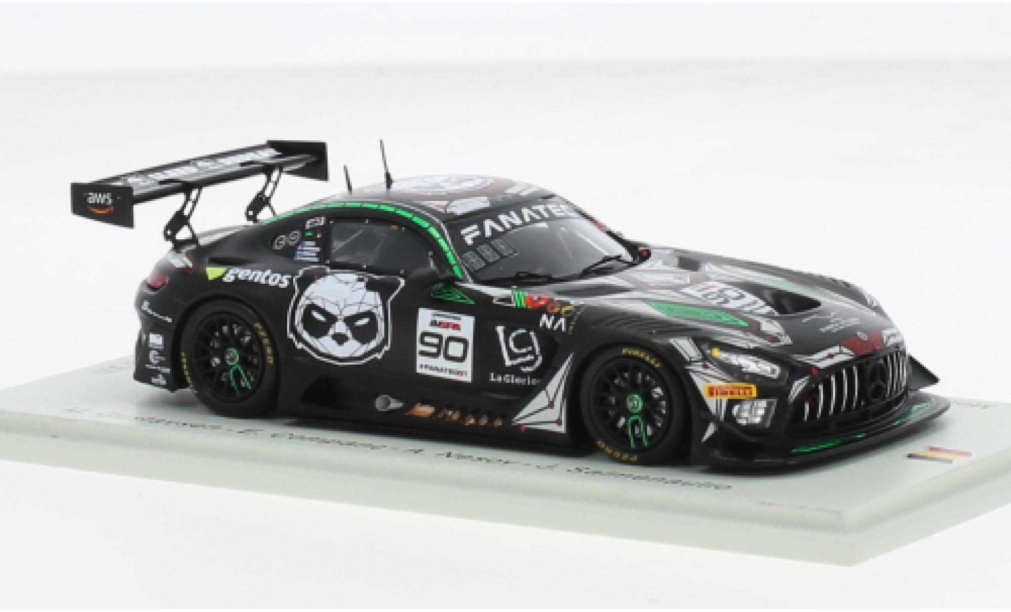 Mercedes AMG GT 1/43 Spark 3 No.90 Madpanda Motorsport 24h Spa 2023 1:43 modellino in miniatura