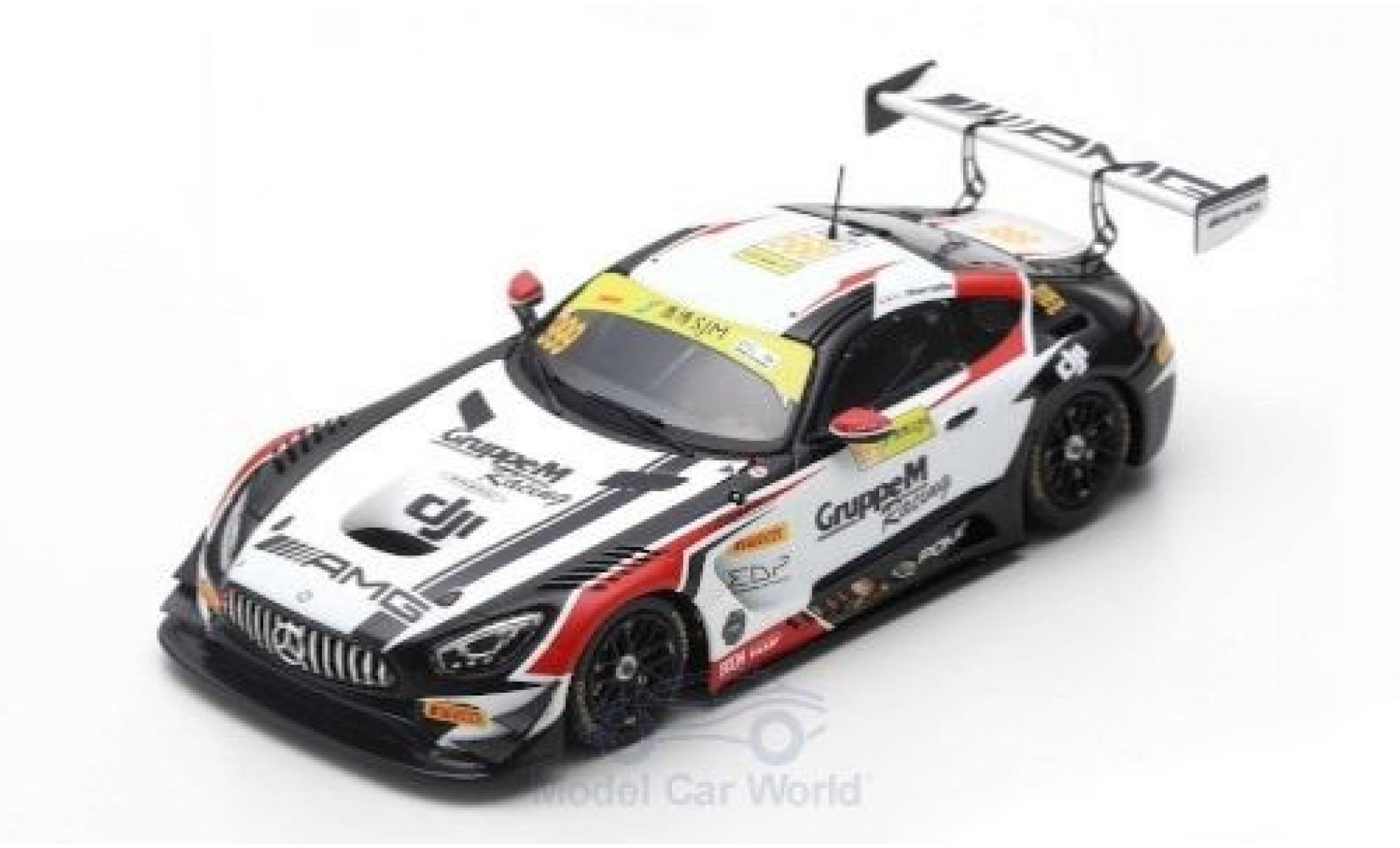Mercedes AMG GT 1/43 Spark 3 No.999 AMG Team GruppeM Fia GT World Cup Macau 2018 R.Marciello modellino in miniatura