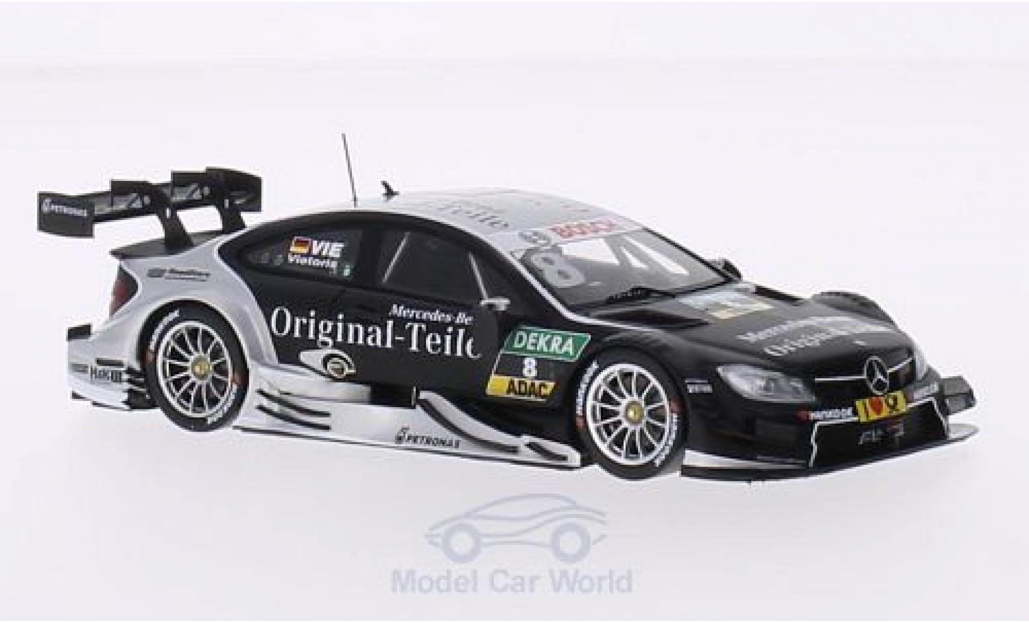 Mercedes Classe C DTM 1/43 Spark C63 AMG DTM No.8 -Benz Original-Teile DTM C.Vietoris modellino in miniatura