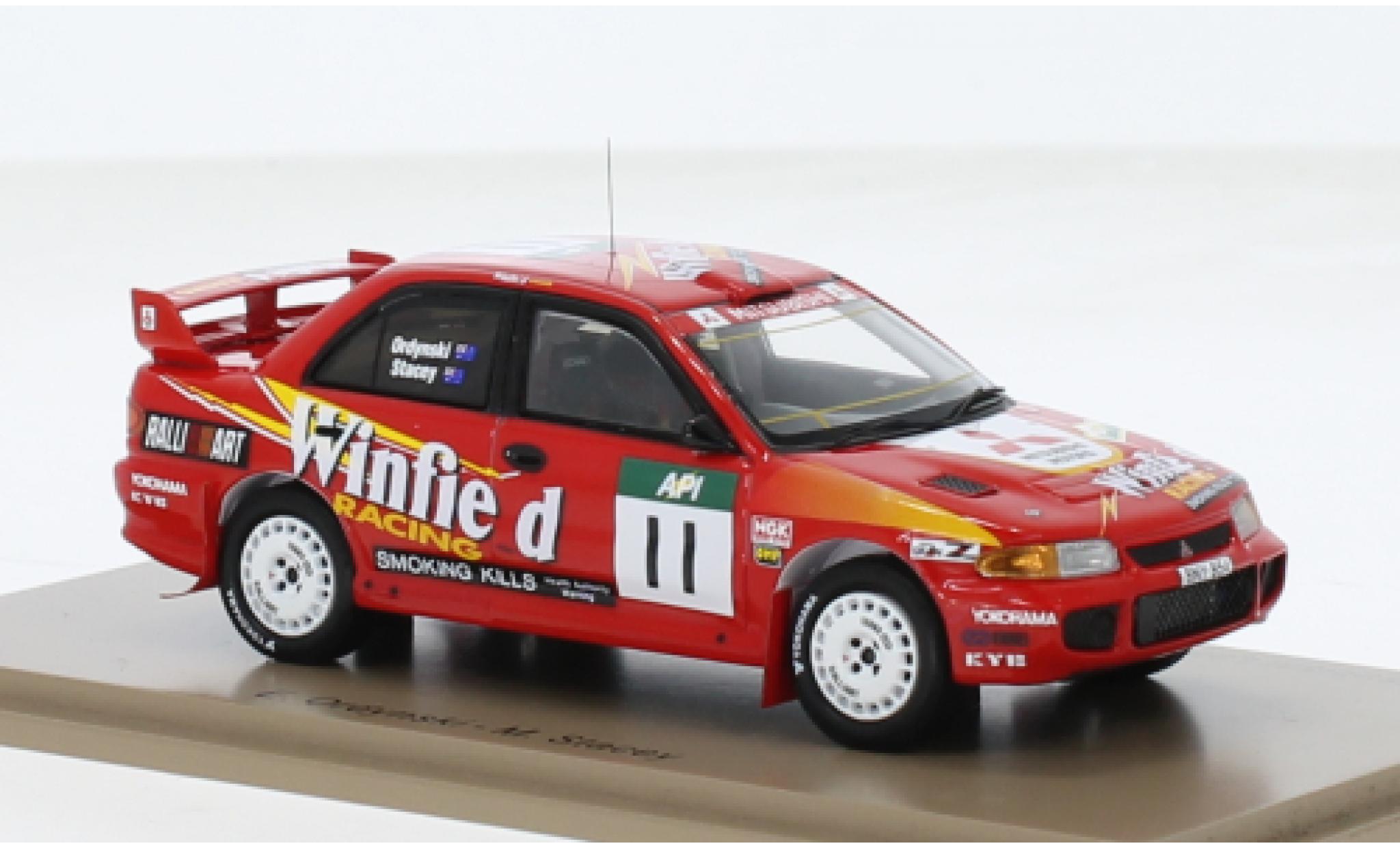 Mitsubishi Lancer 1/43 Spark Evolution III No.11 Rallye WM Rallye Australien 1997 1:43 modellino in miniatura