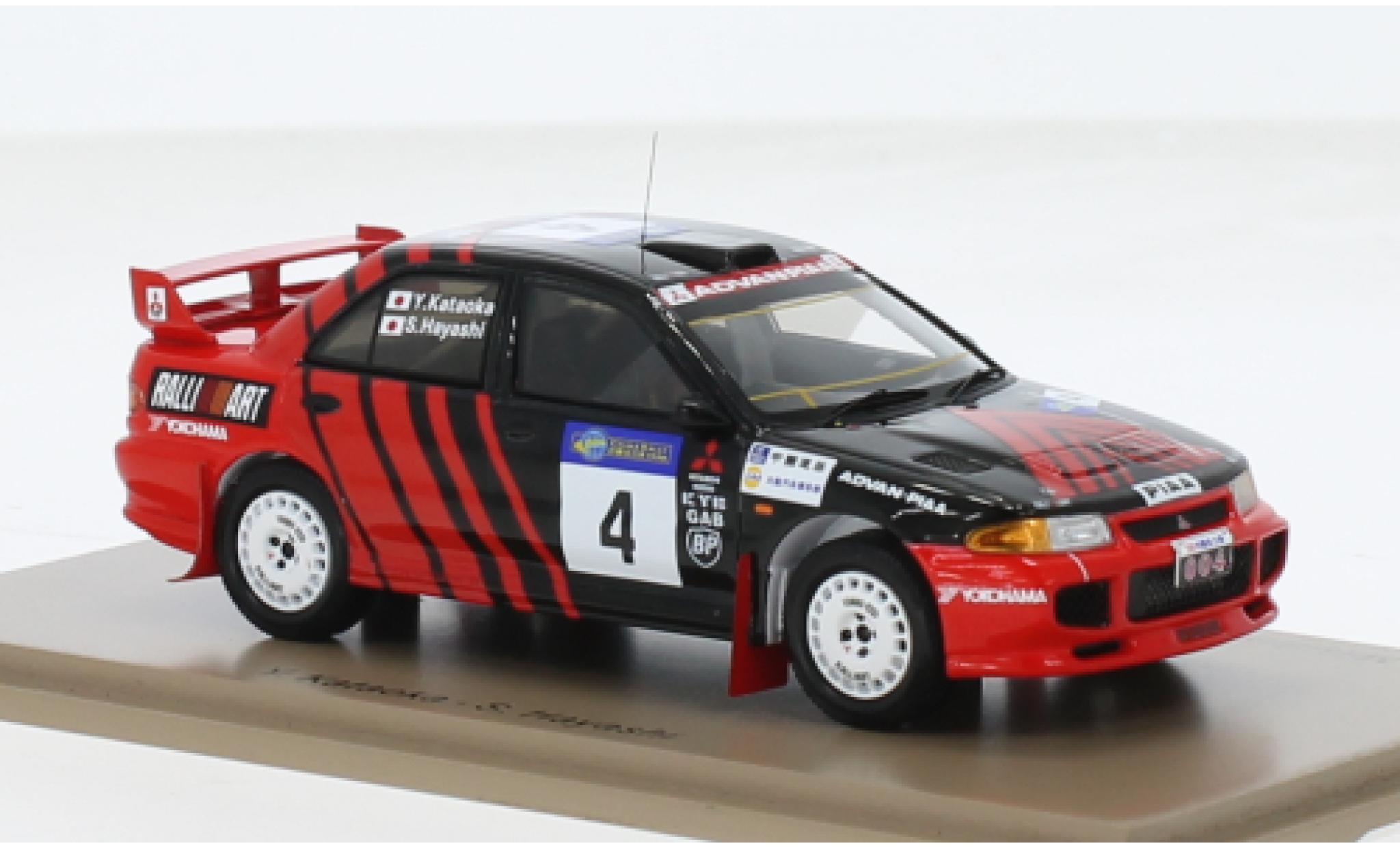 Mitsubishi Lancer 1/43 Spark Evolution III No.4 Rallye China 1954 1:43 modellino in miniatura